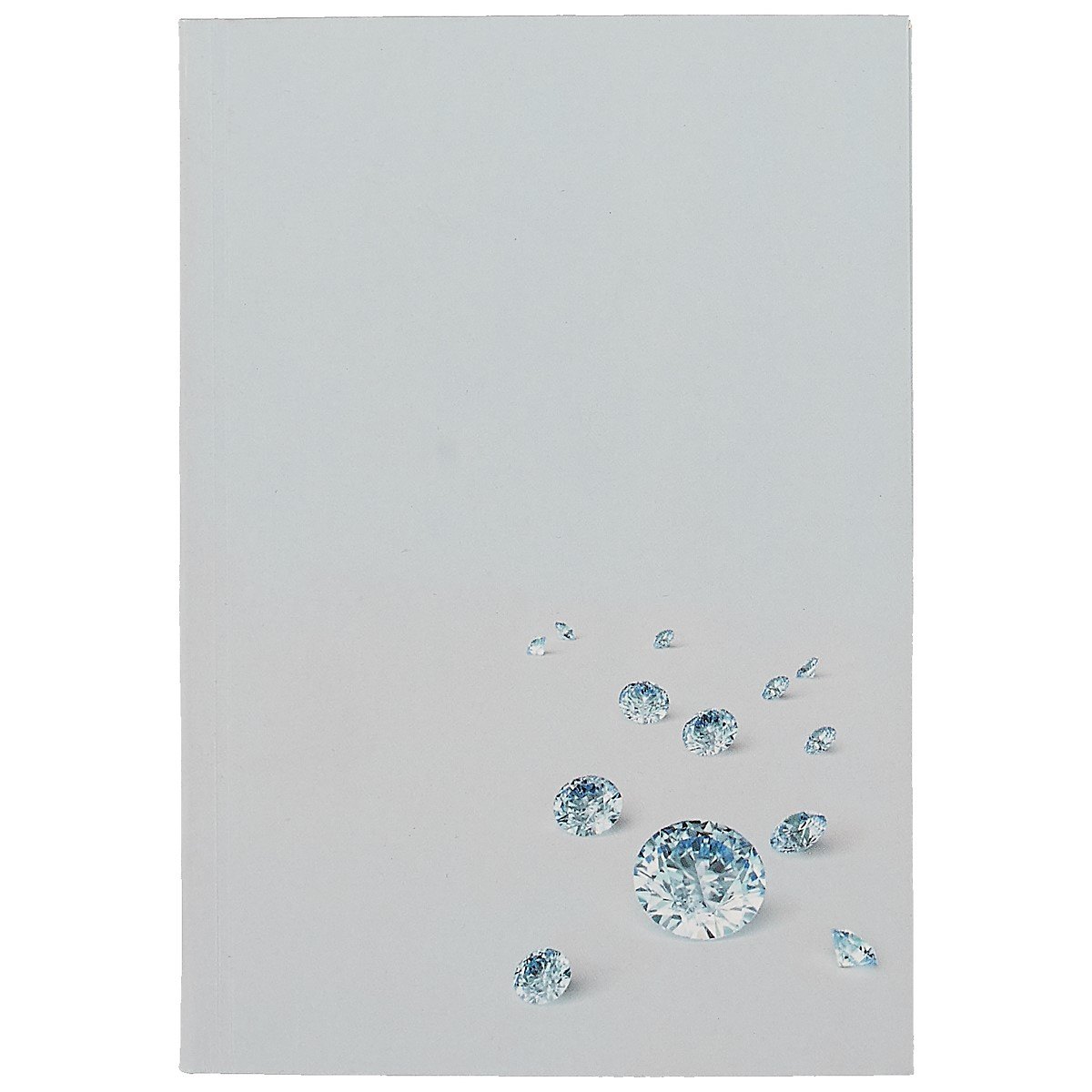 

Записная книжка А6+ 64л кл. "Diamond" интегр.переплет, ламинация soft-touch