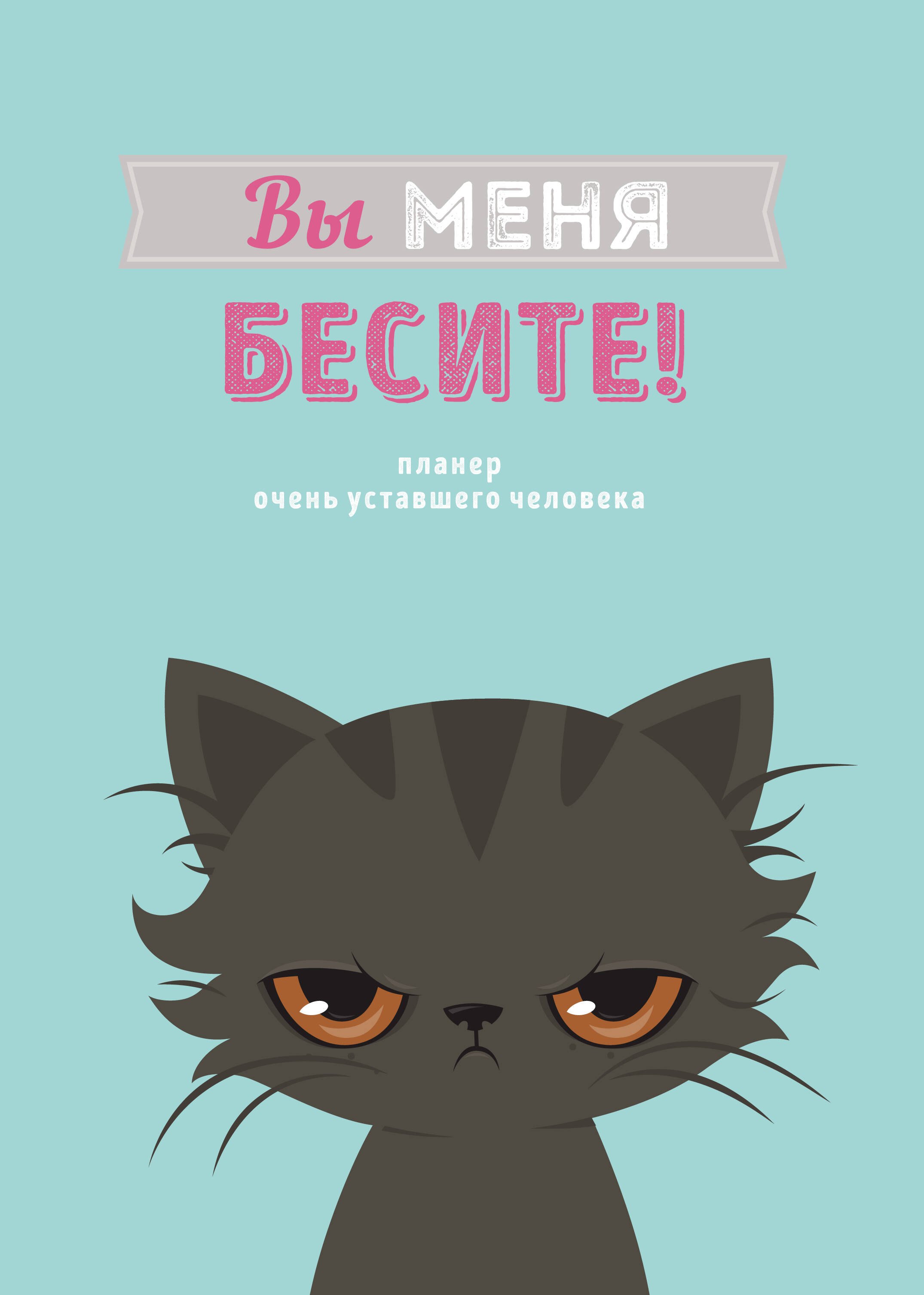 

Планер недат. А4 36л "Вы меня бесите!" скоба, вертик.