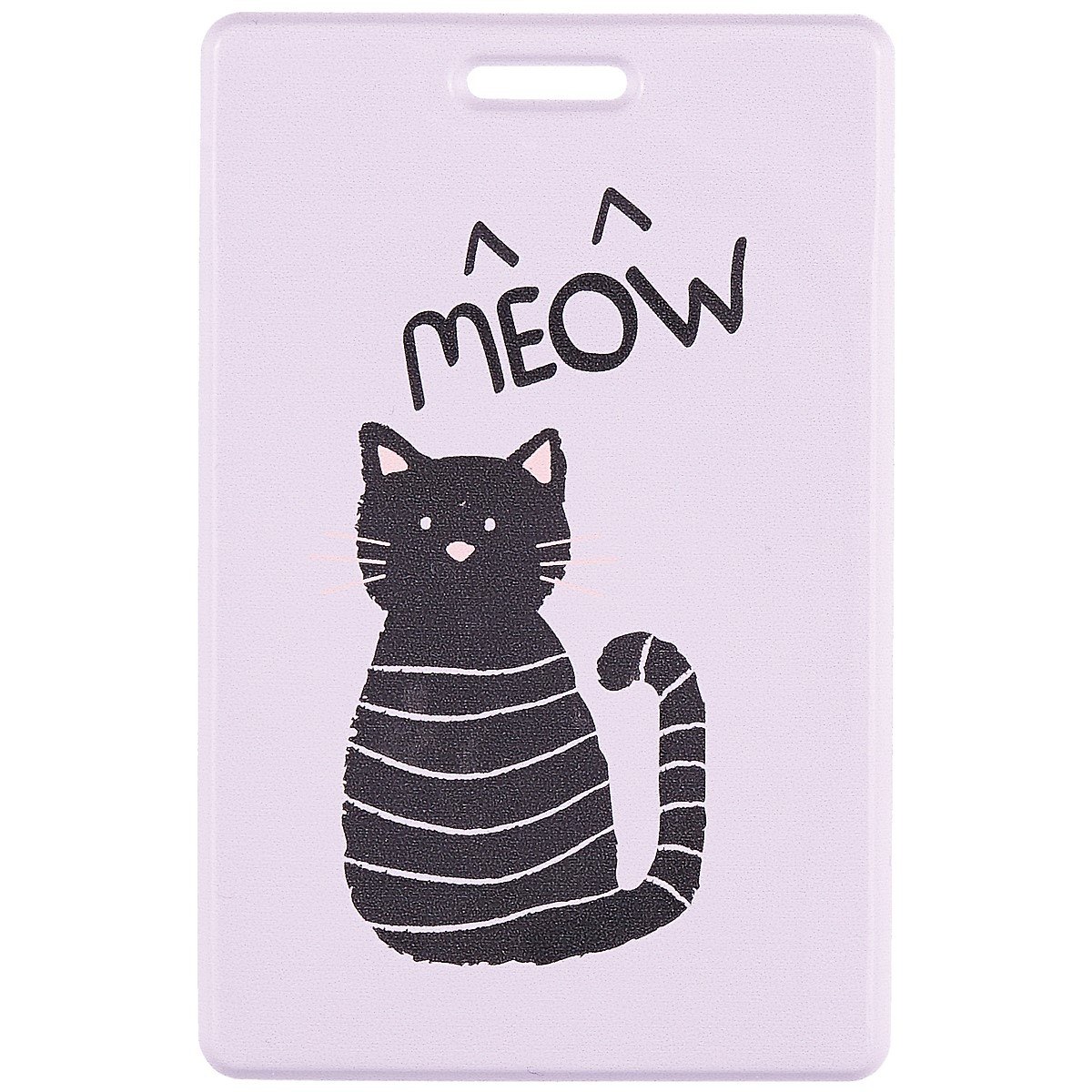 

Чехол для карточек Meow (черный котик) (ДГ2019-236)