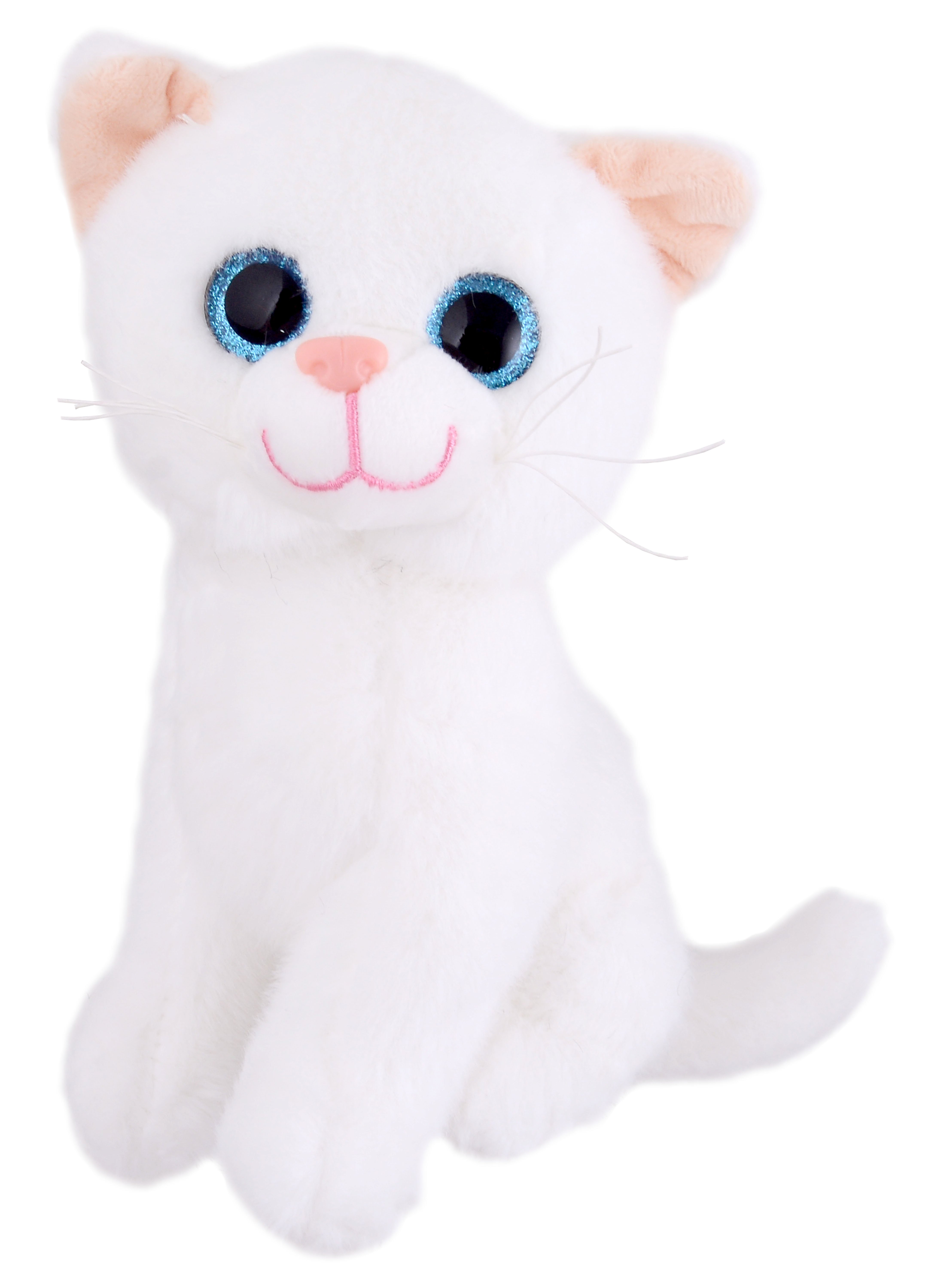 

Мягкая игрушка Котенок белый (20см)