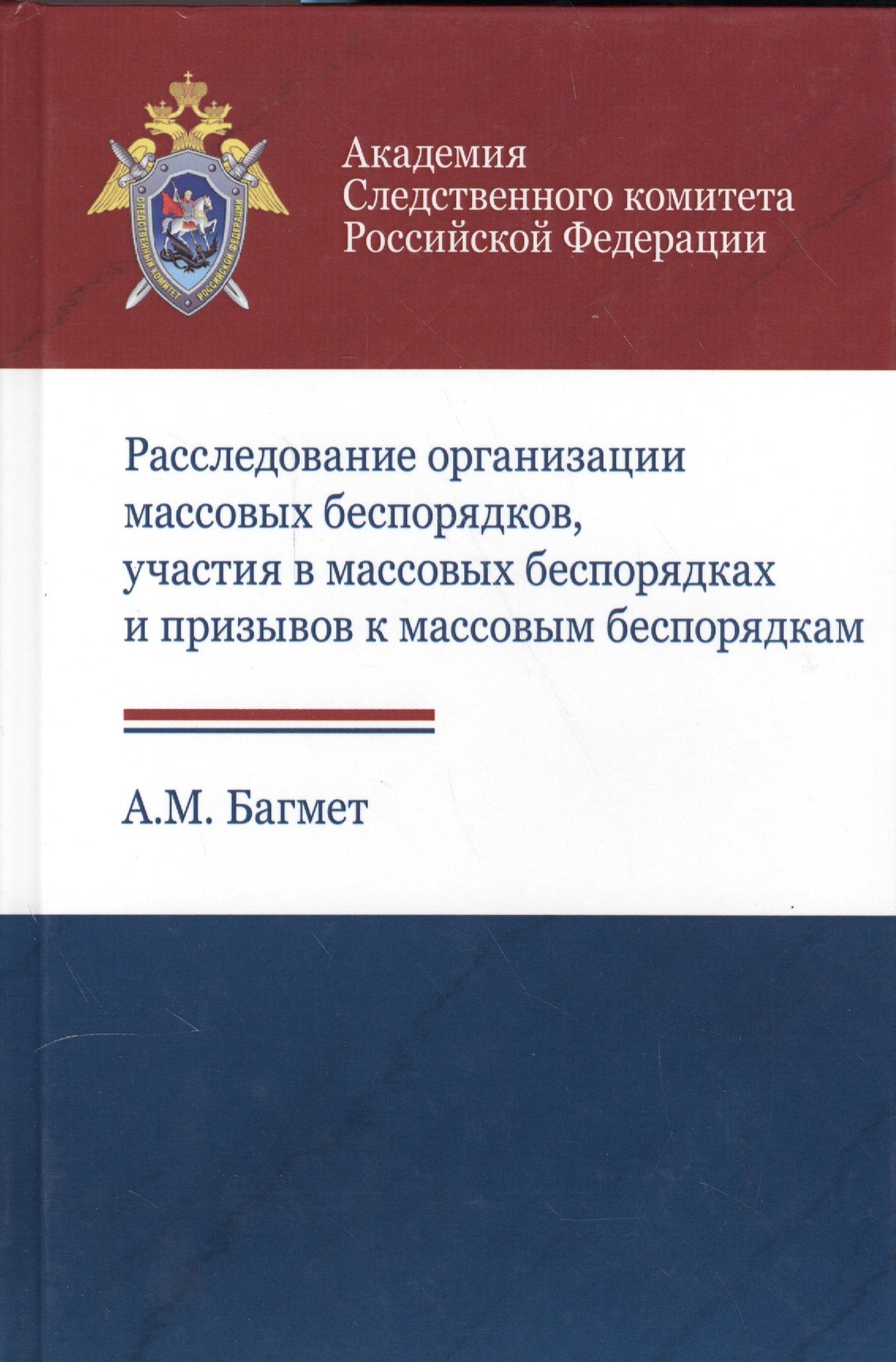 

Расследование организации массовых беспорядков, участия в массовых беспорядках и призывов к массовым беспорядкам