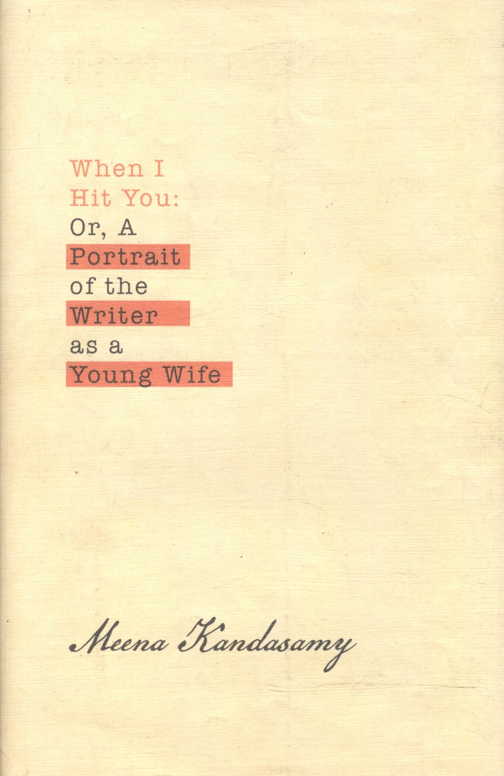 When I Hit You Or A Portrait of the Writer as a Young Wife 1427₽