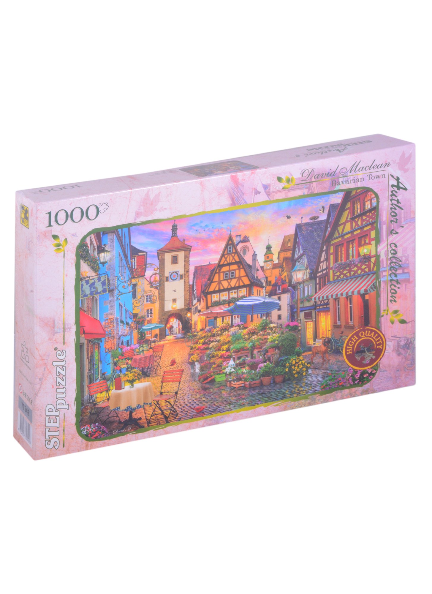 

Пазл 1000 Баварский городок (Авторская коллекция) (Авторская коллекция) (7+) (79542) (680х480) (коробка)
