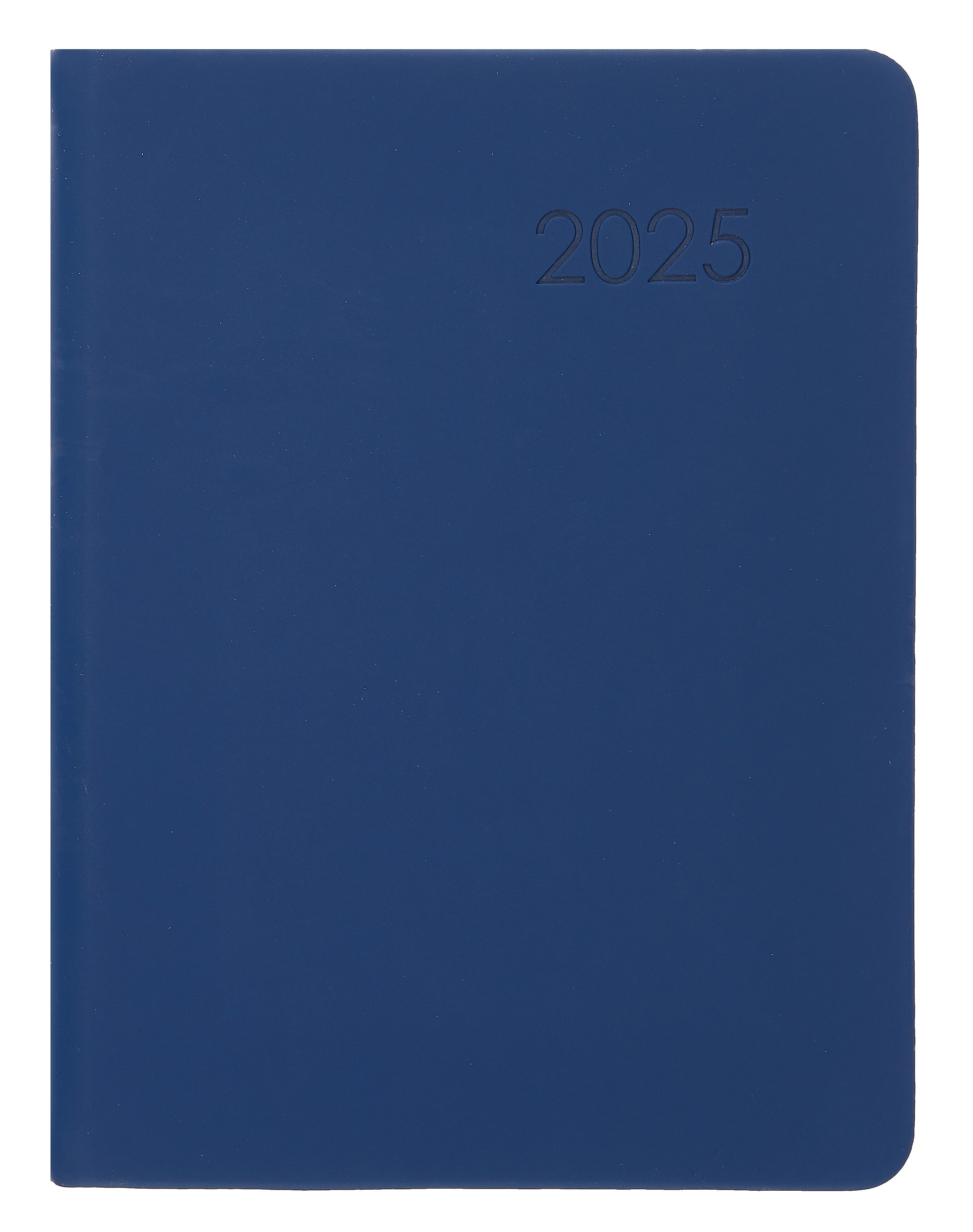 

Ежедневник дат. 2025г А6 176л "Paragraph" синий, 7Б, тв.переплет, иск.кожа, термотиснение, покрытие Soft Touch, скругл.углы, тонир.блок, ляссе, инд.уп