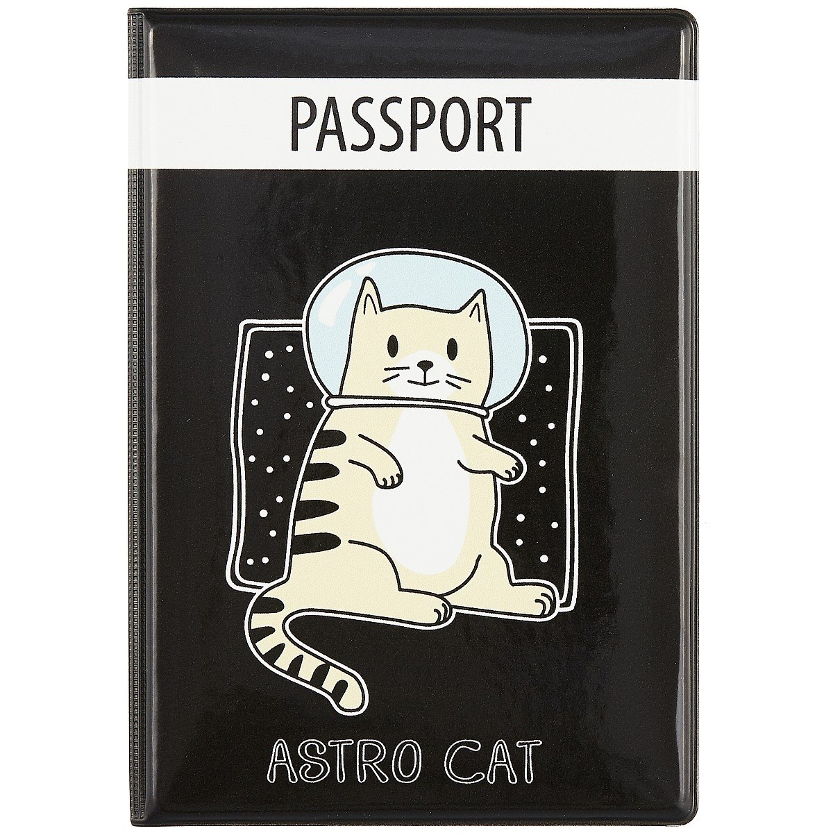 

Обложка для паспорта Кот-космонавт Astro cat (ПВХ бокс) (ОП2021-254)