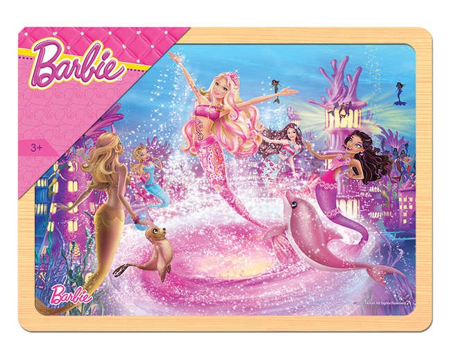 

Игра из дерева Step puzzle Mattel Барби 27,5х19,5см 89146