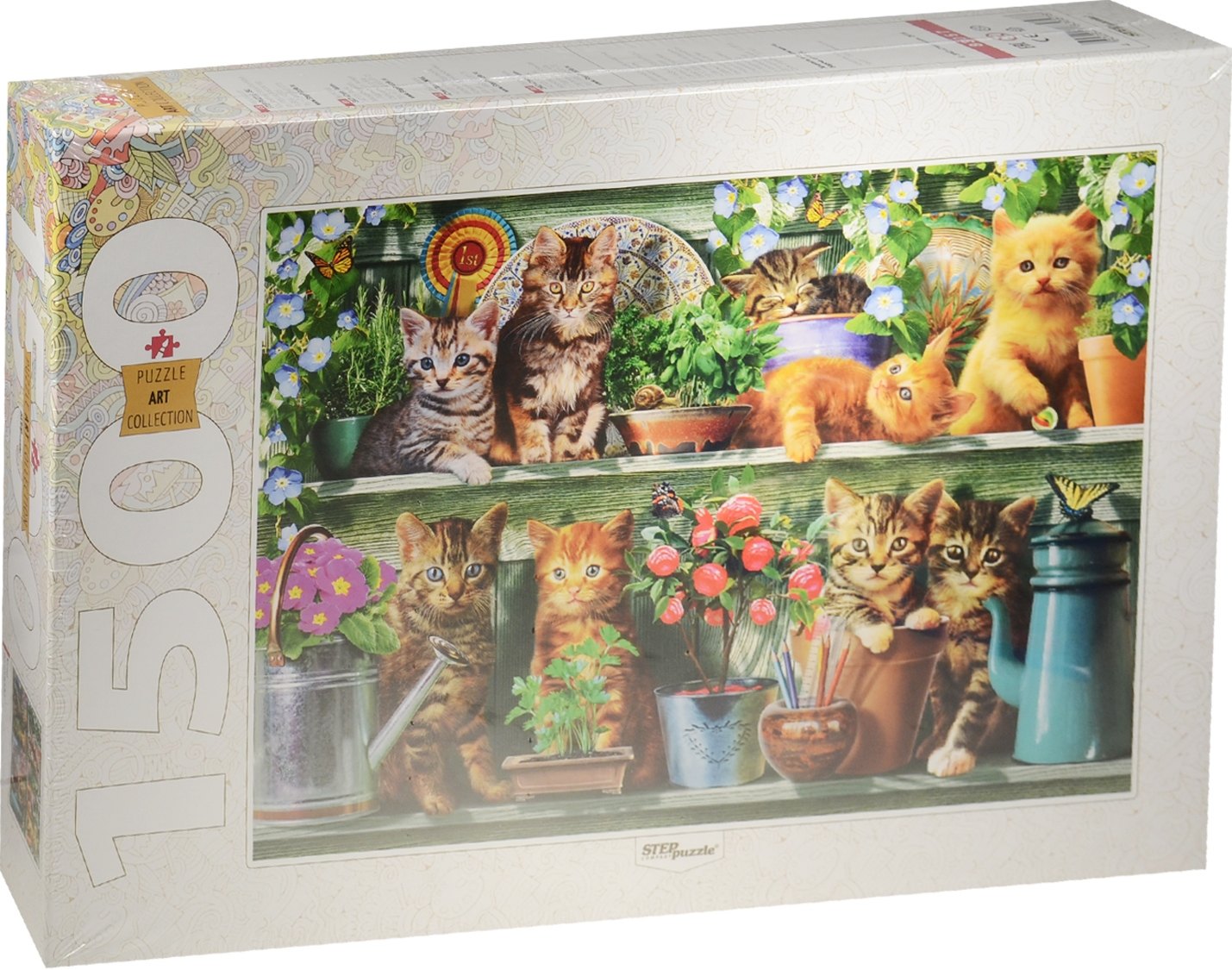 

Пазл Серия Art Collection Котята Step puzzle 1500 эл. 85*58см.