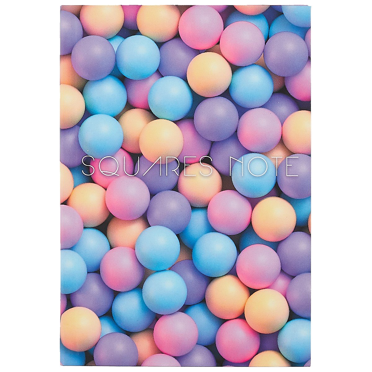 

Записная книжка А6+ 64л кл. "Balls" интегр.перепл., ламинация soft-touch