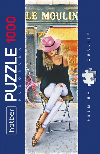

Пазл Hatber Panorama 1000 эл. "Happy time", 33x96 см