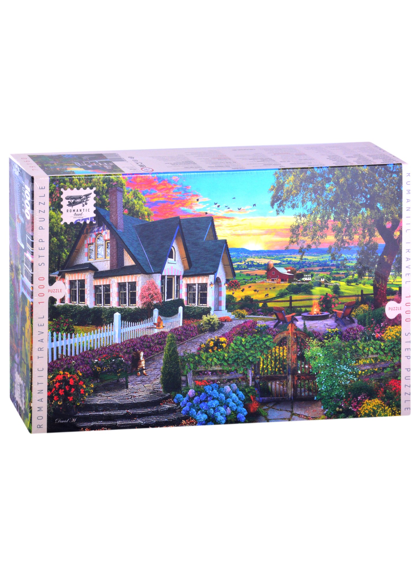 

Пазл Step puzzle 1000эл "Вид с вершины холма" (Romantic Travel)