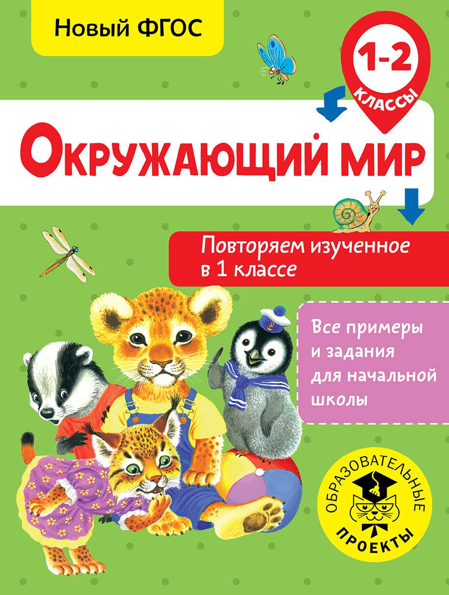 

Окружающий мир. Повторяем изученное в 1 классе. 1-2 класс