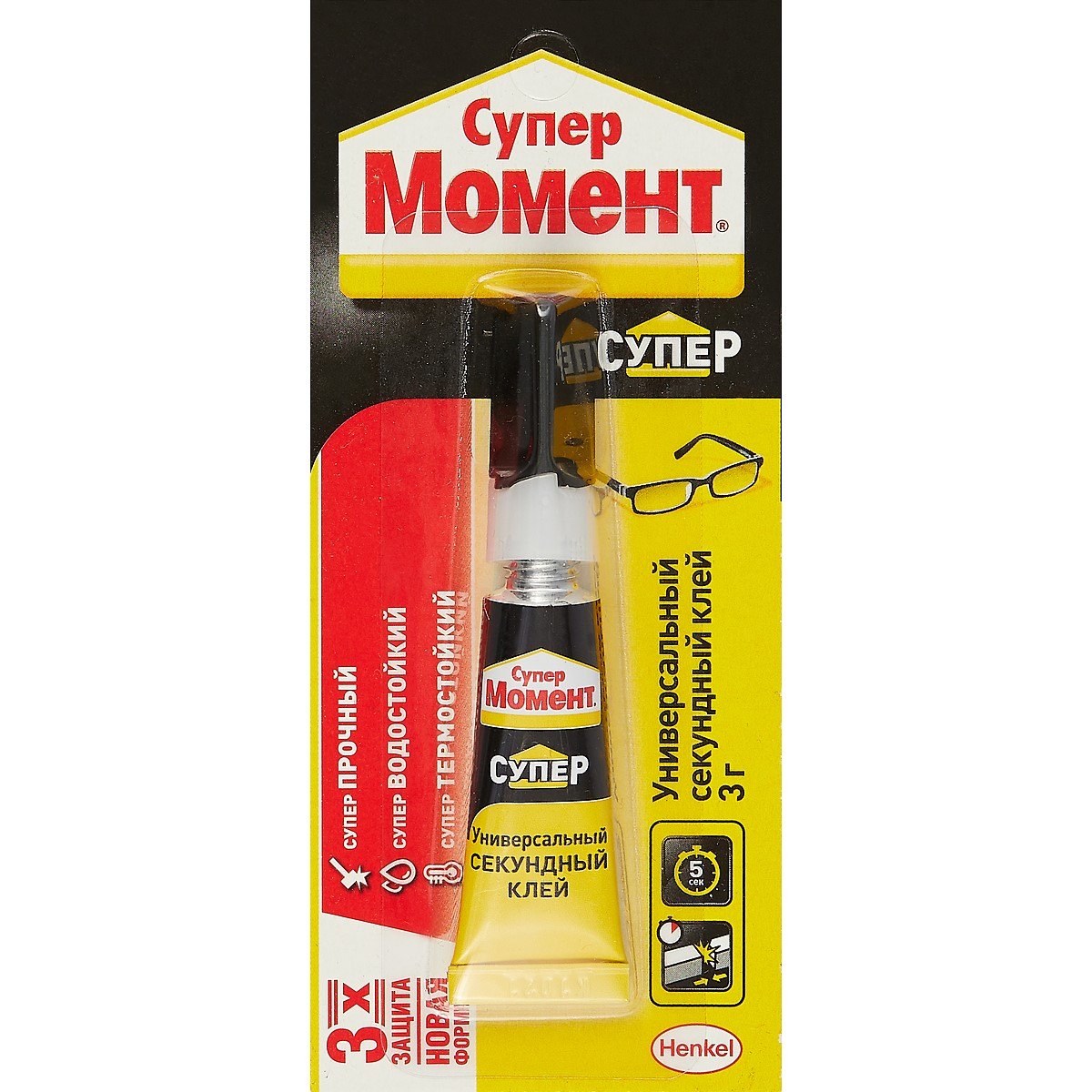 

Клей Момент-супер, 3гр