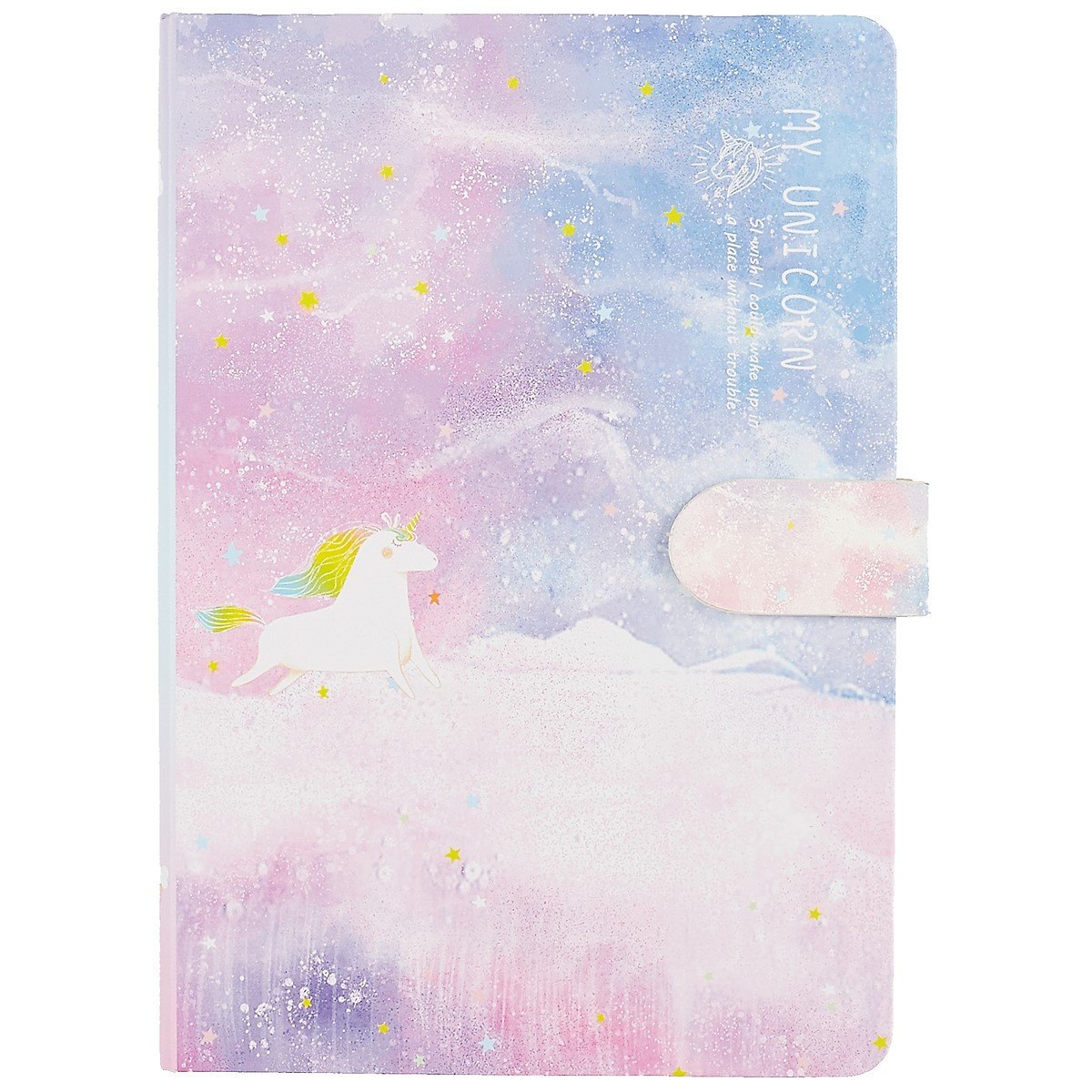 

Блокнот с магнитной застежкой Единорог My unicorn