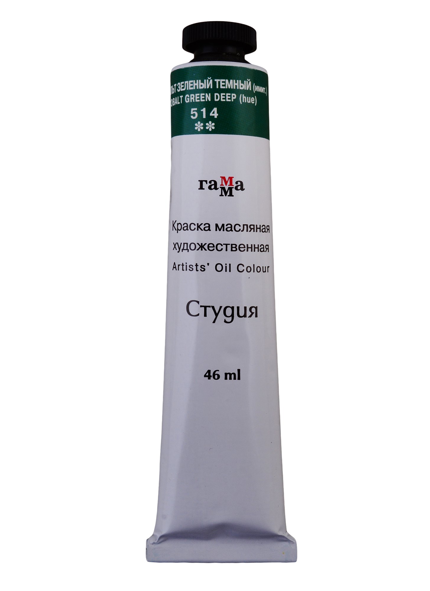 

Краска масляная "Студия" 46мл кобальт зеленый темный (имит.)