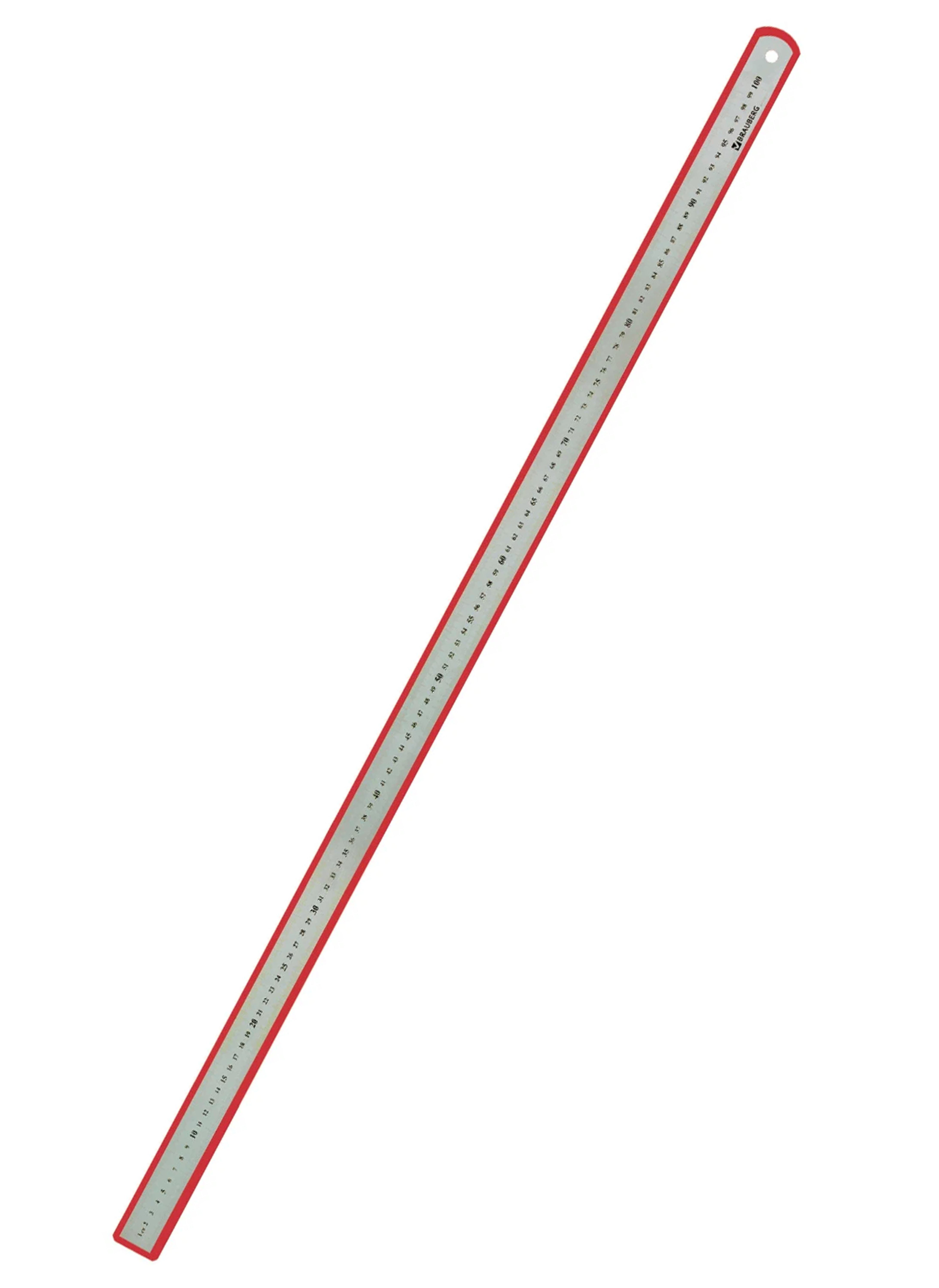 

Линейка металлическая 100см, Brauberg