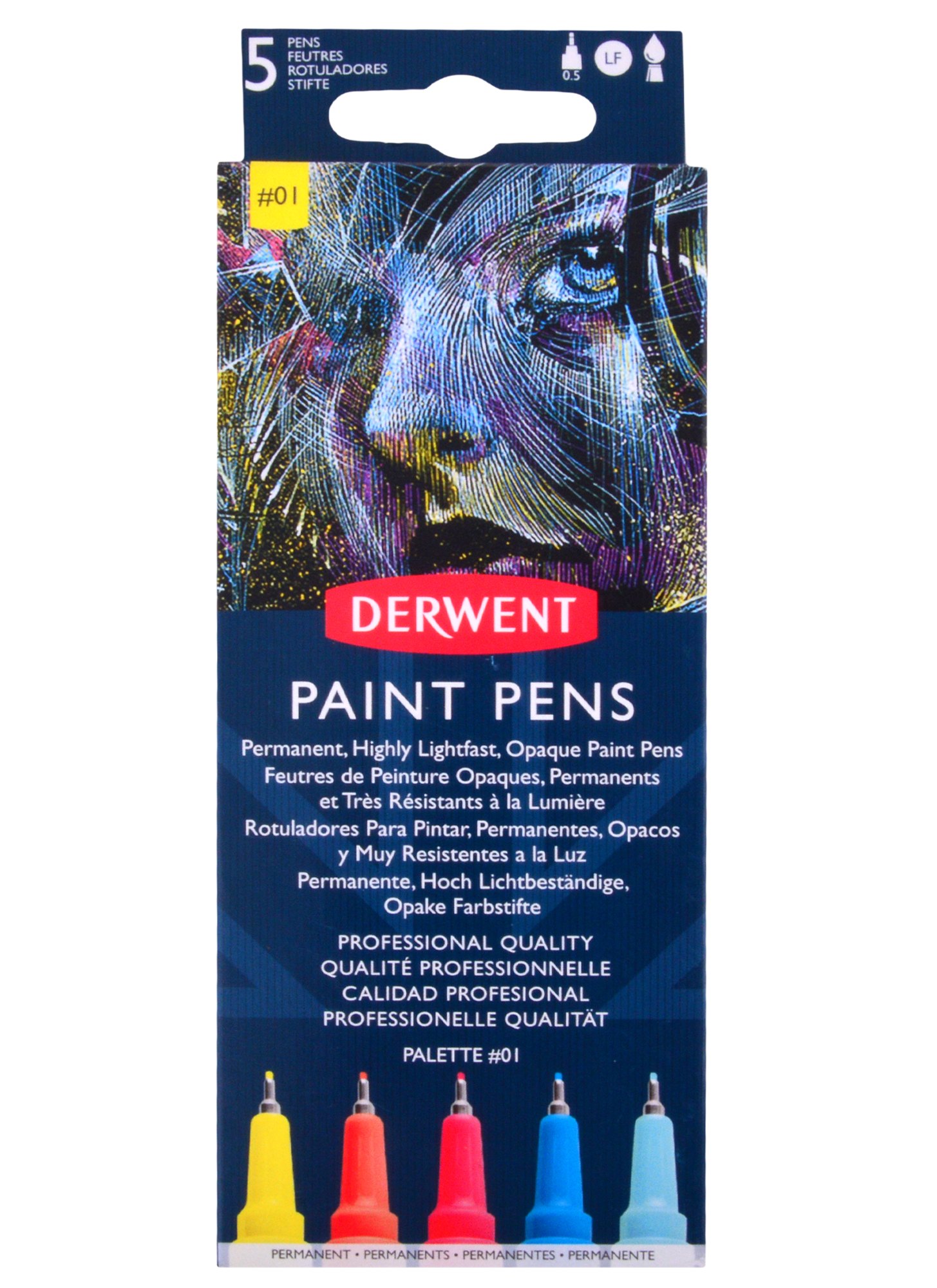 

Набор капиллярных ручек Paint Pen №1 5шт