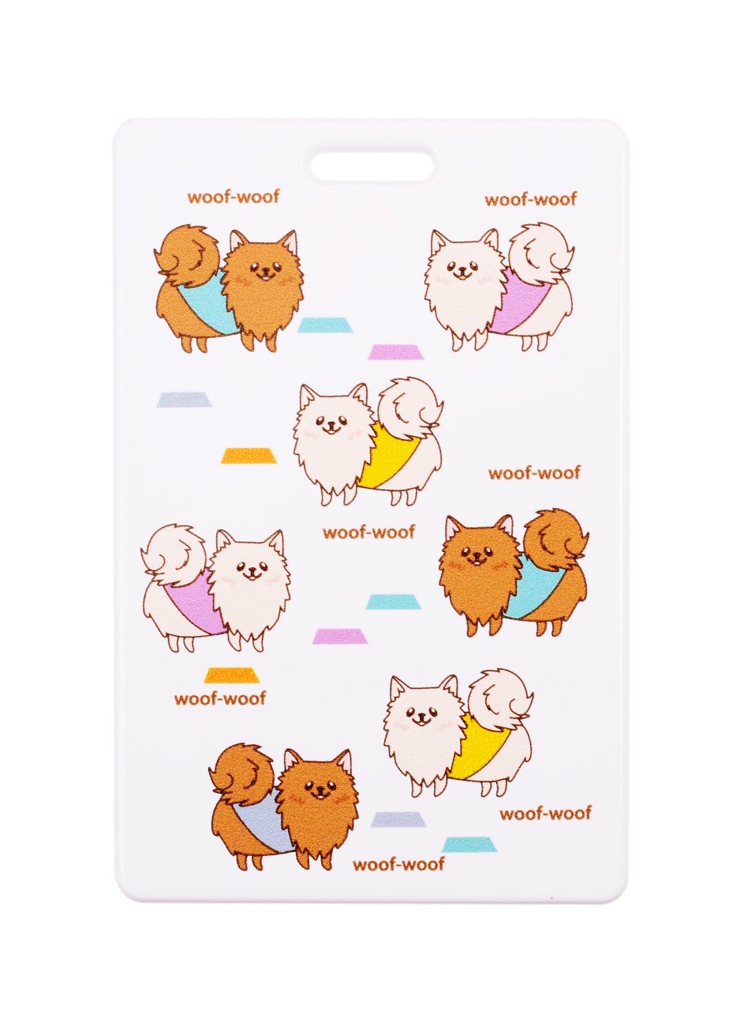 

Чехол для карточек Шпицы woof-woof (ДГ2020-257)