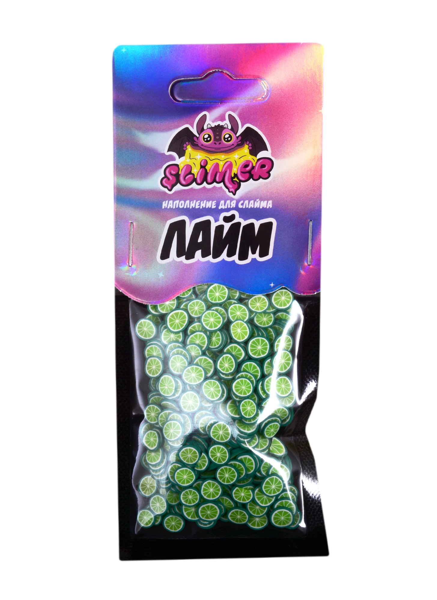 

Наполнение для слайма Лайм ТМ Slimer, пластик