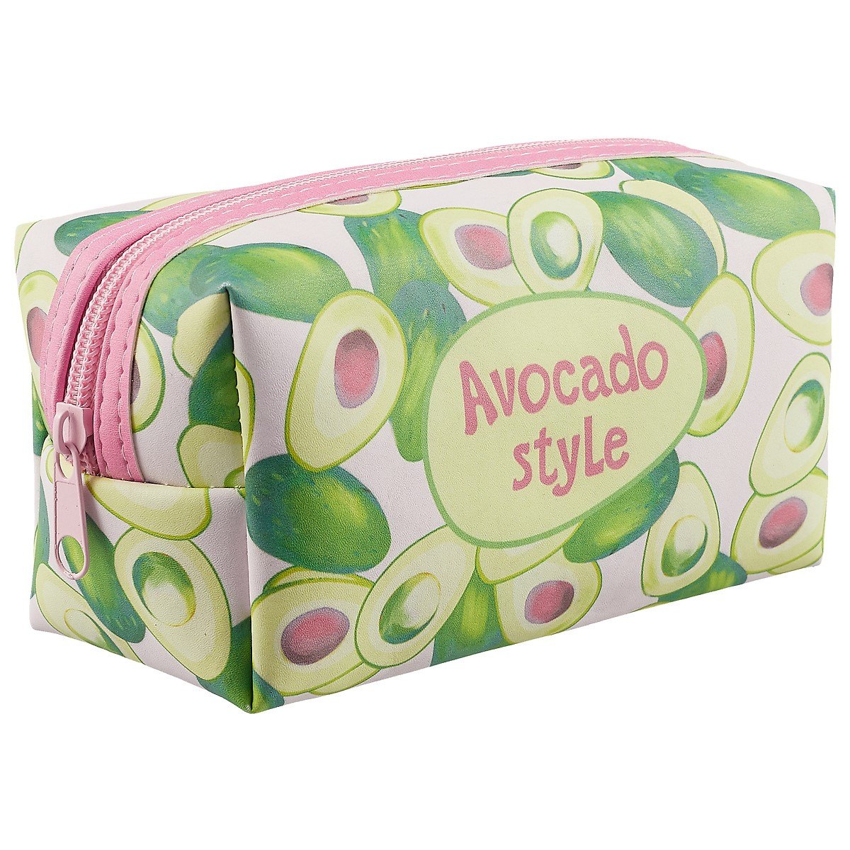 

Косметичка на молнии Avocado style (16х8) (ПВХ бокс)