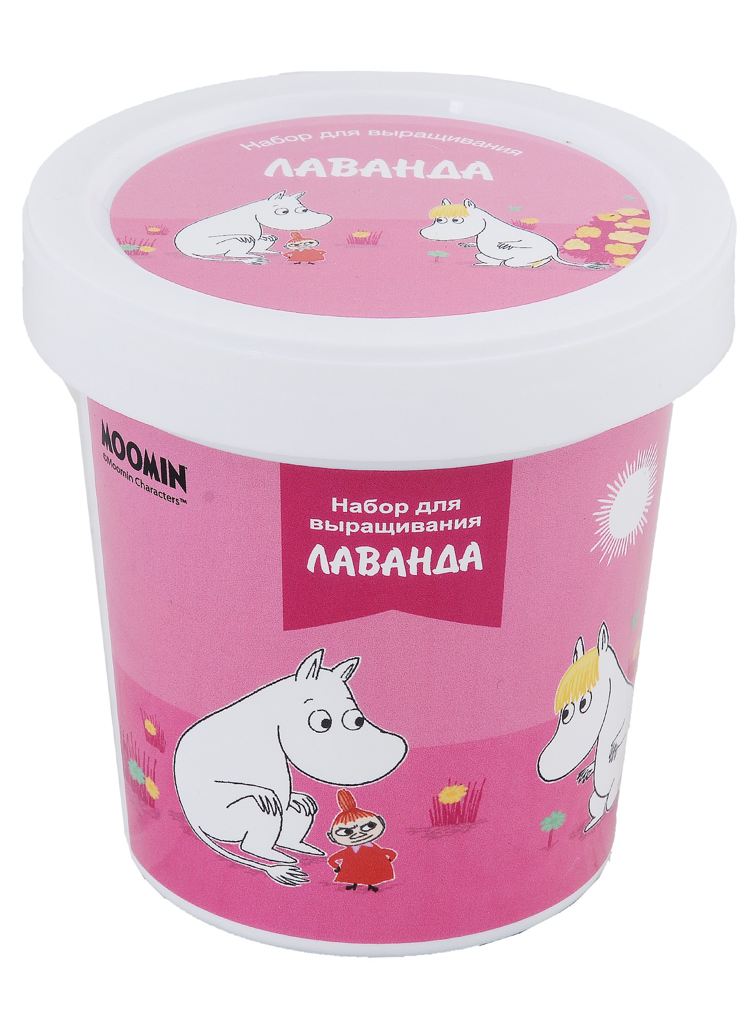 

Набор для выращивания MOOMIN Муми-тролль, Фрекен Снорк и малышка Мю (Лаванда)