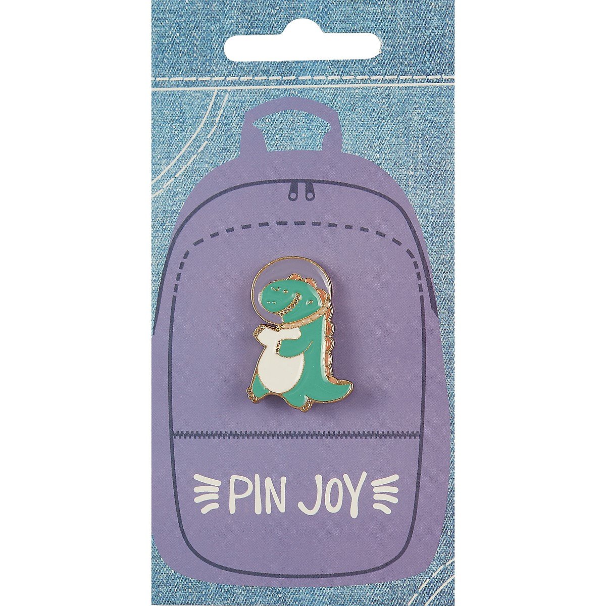 

Значок Pin Joy Динозаврик-космонавт (металл) (12-08599-013)