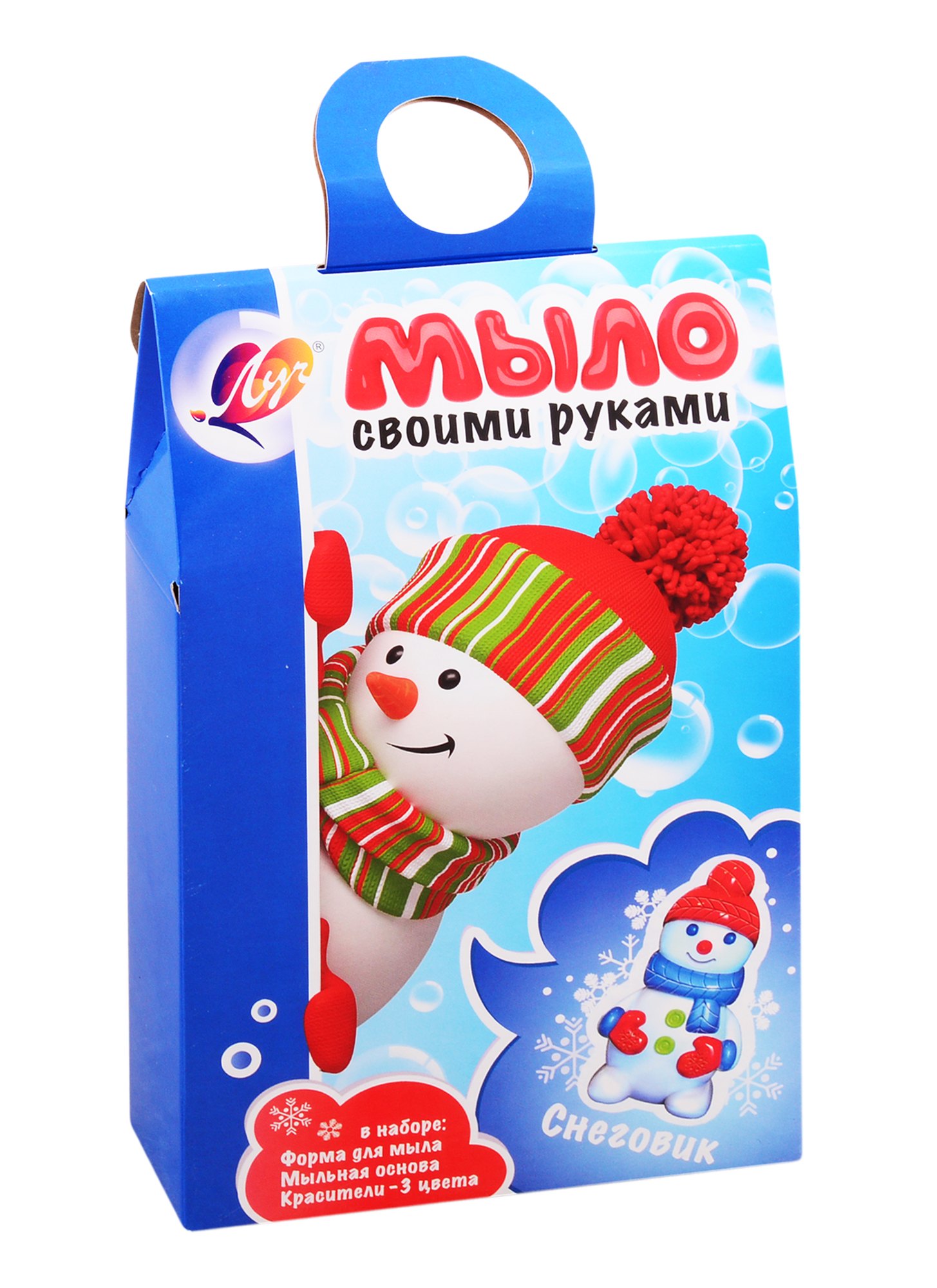 

Набор для изготовления мыла Снеговик, Луч