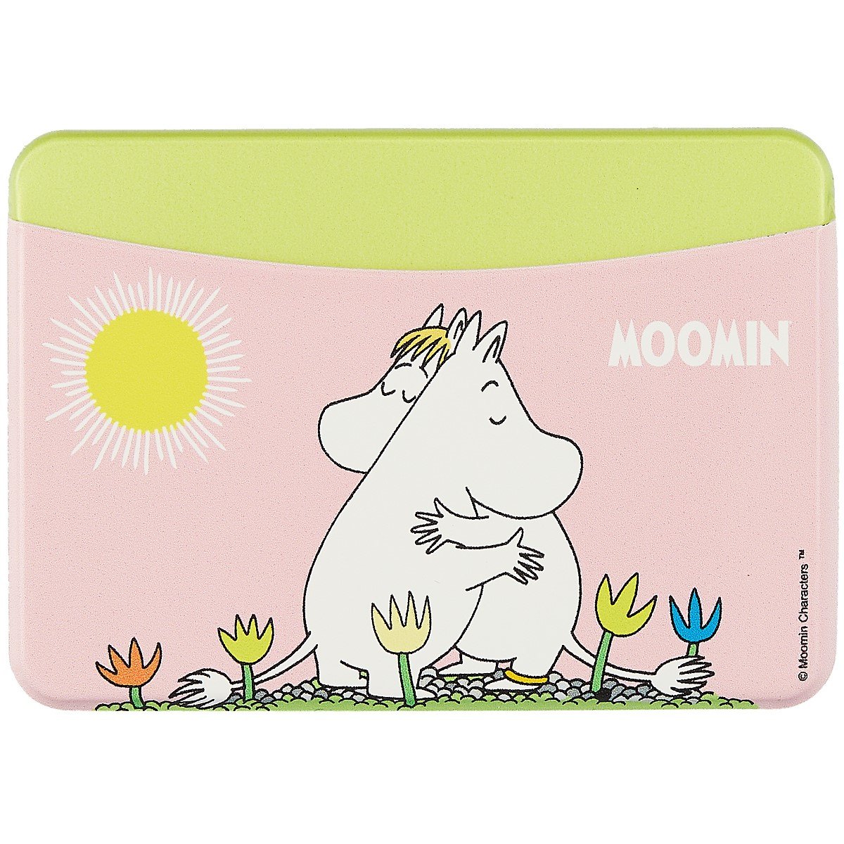 

Чехол для карточек горизонтальный MOOMIN Муми-тролль и Фрекен Снорк обнимаются (МТЧ2021-01)