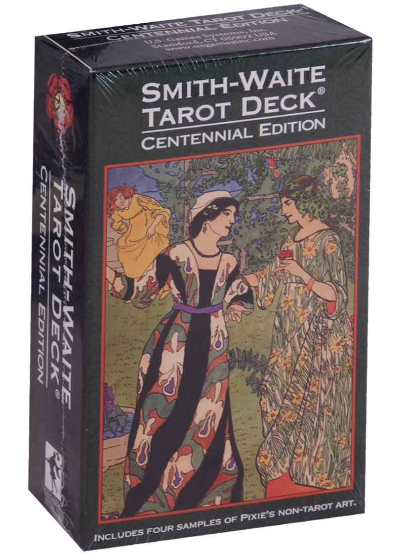 Колман Смит Памела: Таро Аввалон, Smit Waite centennial desk Tarot Таро Уэйта-Смитт включающие 4 карты Памеллы не входящие в Таро (кар