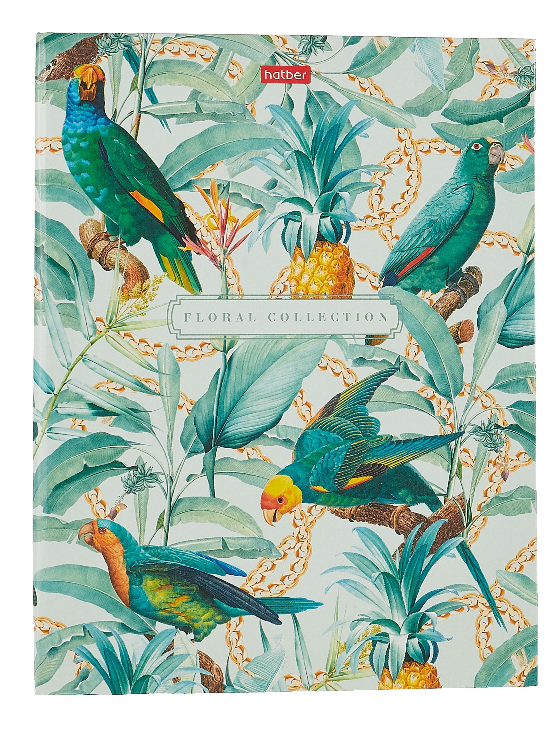 

Папка-обложка для тетради со сменными блоками А5 "Floral collection" 2 кольца, глянц.ламин., ассорти