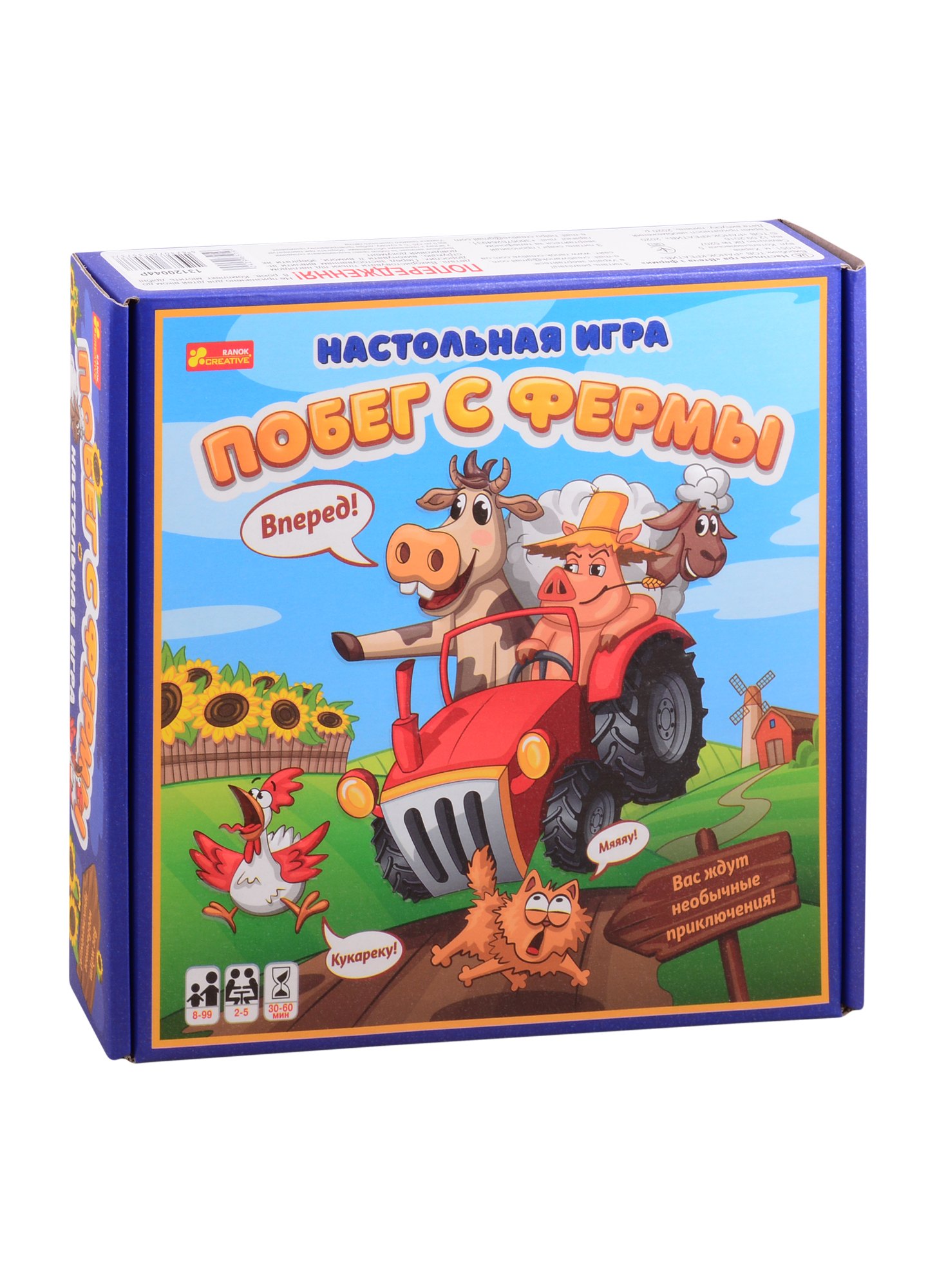 

Настольная игра ТМ Ранок Побег с фермы