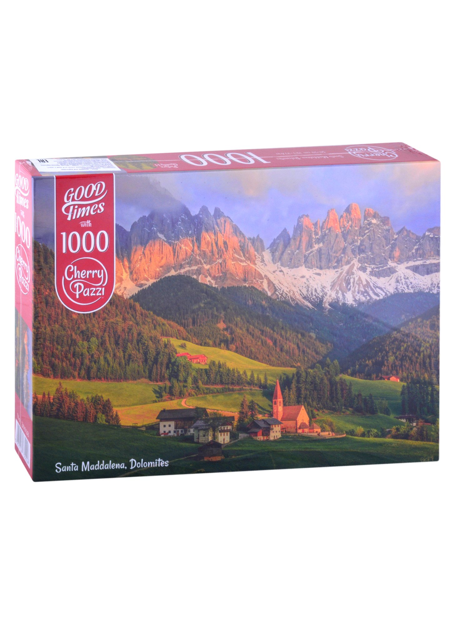 

Пазл 1000 дет. Санта-Маддалена, Доломиты Cherry Pazzl 30028