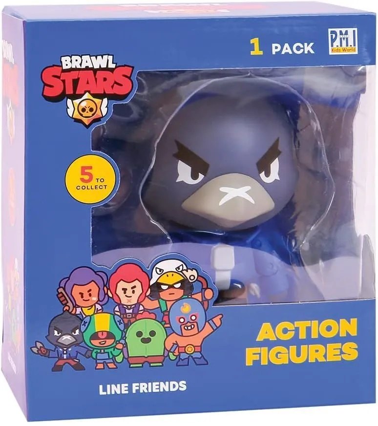 

Action-фигурка Brawl Stars, Кроу, (11см), (BRW6010D)