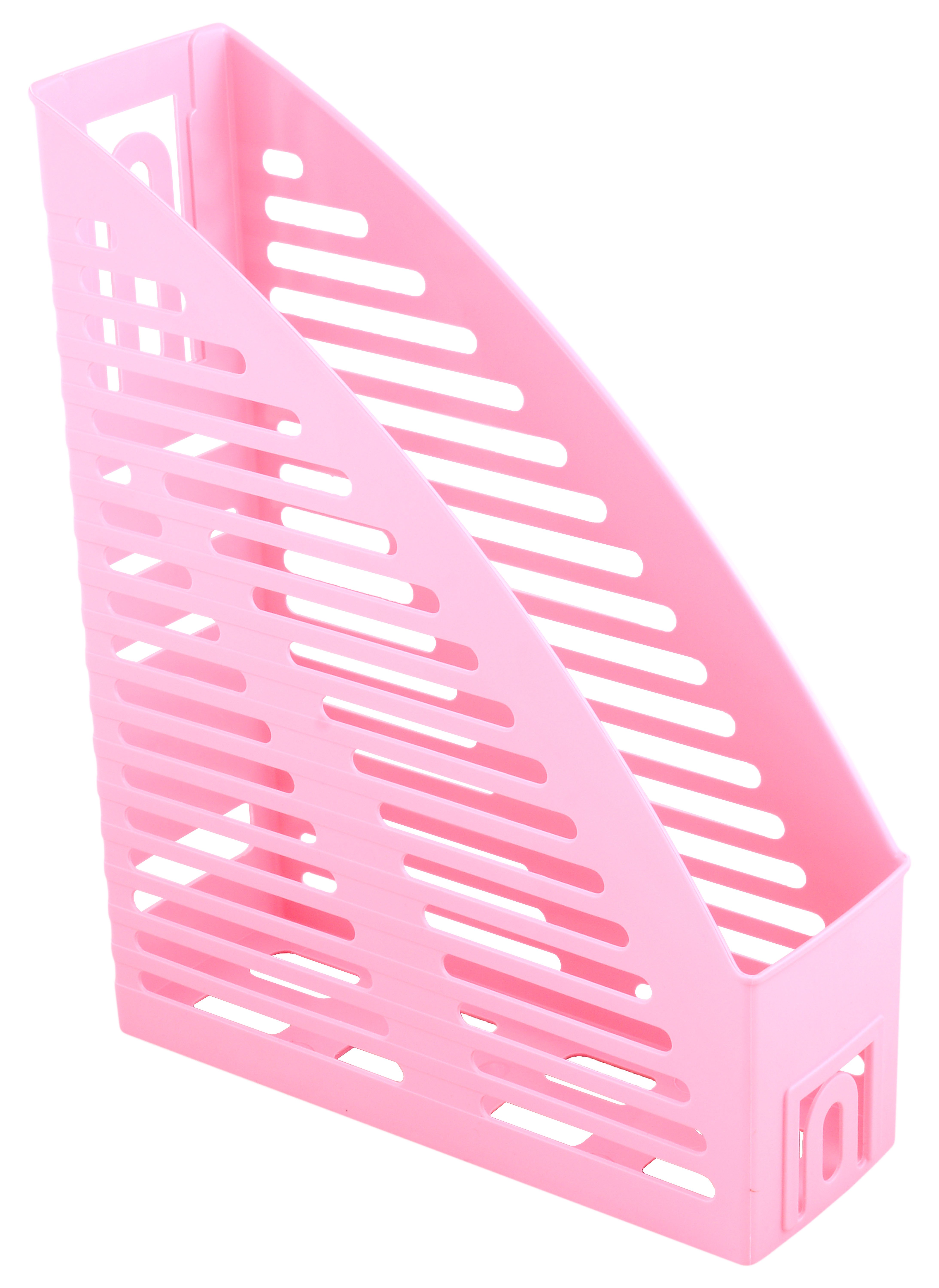 

Лоток вертикальный "Office. Pastel", 75мм, пластик, розовый, ErichKrause