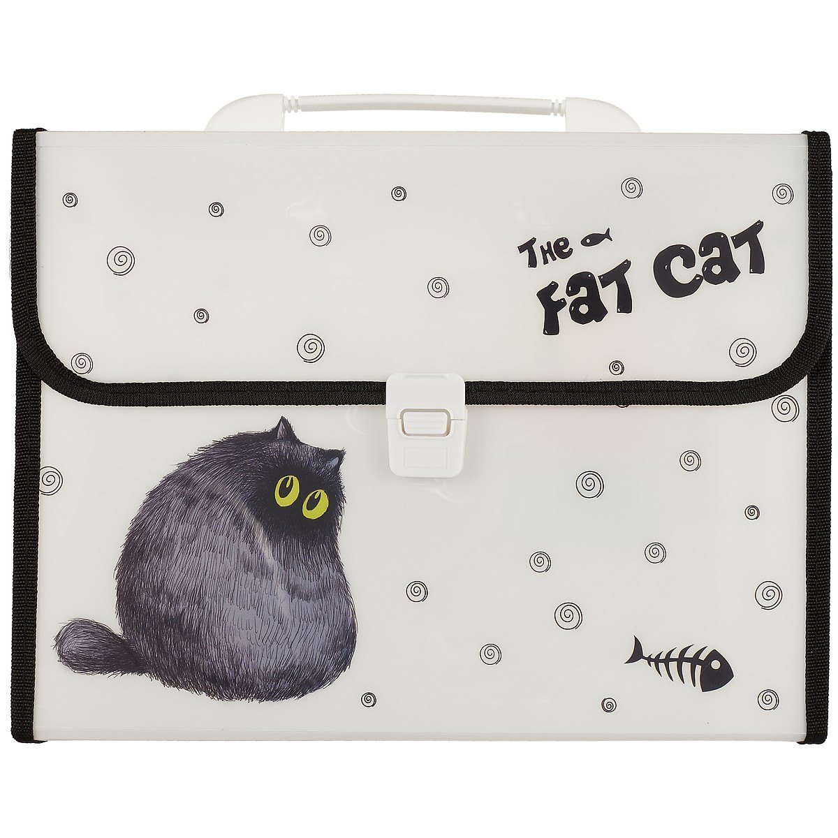 

Портфель «Fat cat», А4, 12 отделением