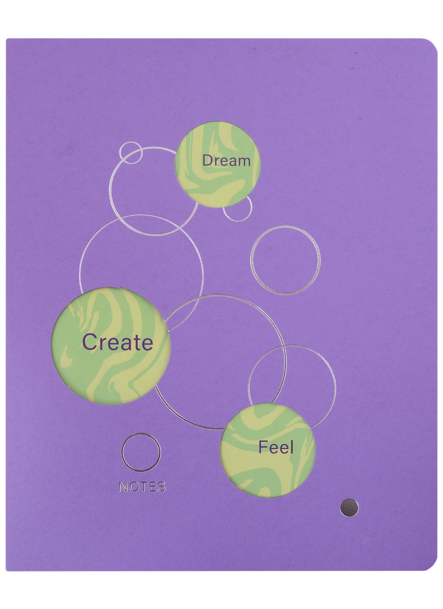 

Тетрадь в клетку Listoff, "Total Lilac. Bubbles", 48 листов, в ассортименте