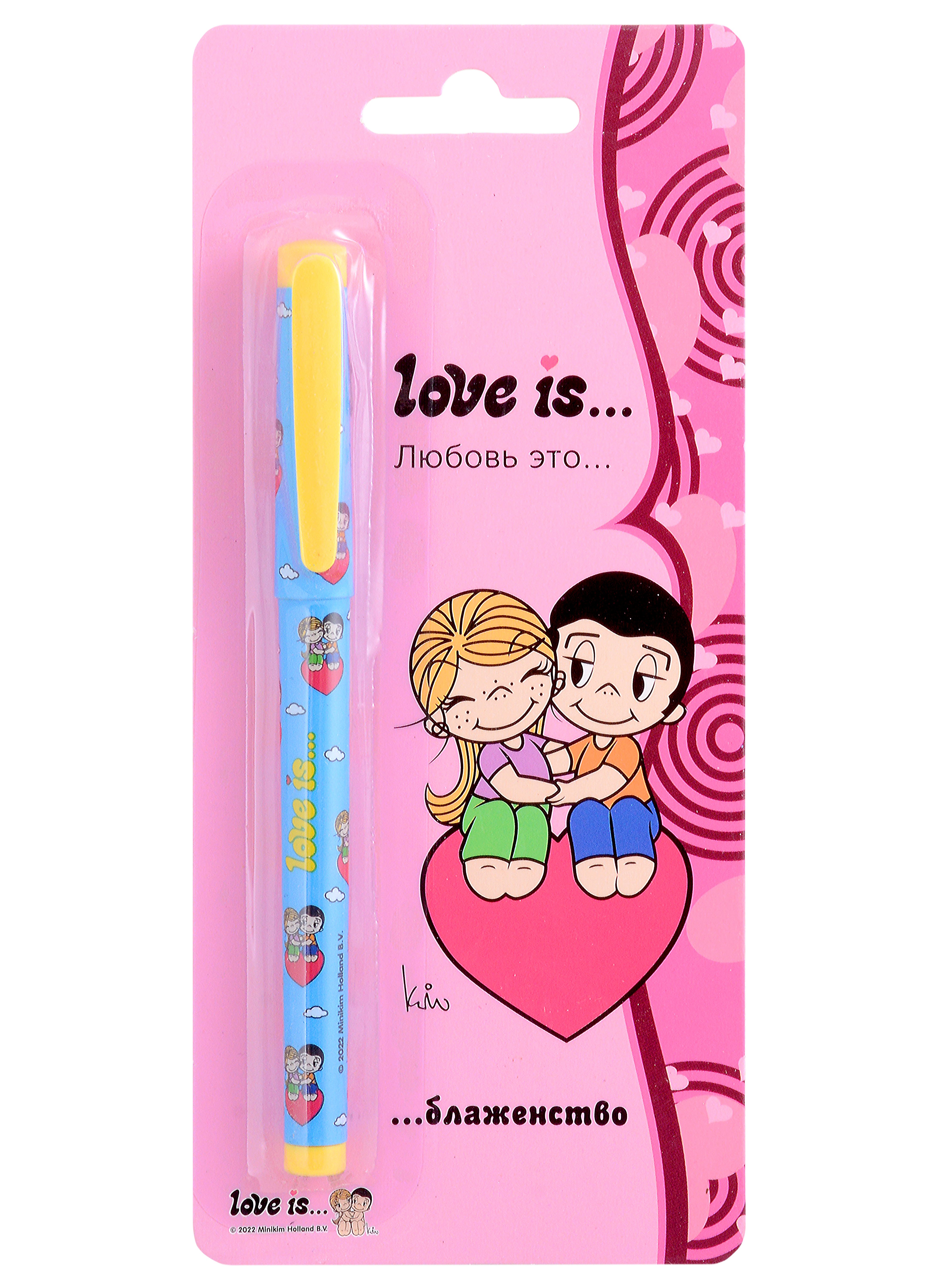 

Ручка шариковая Love is..., синяя