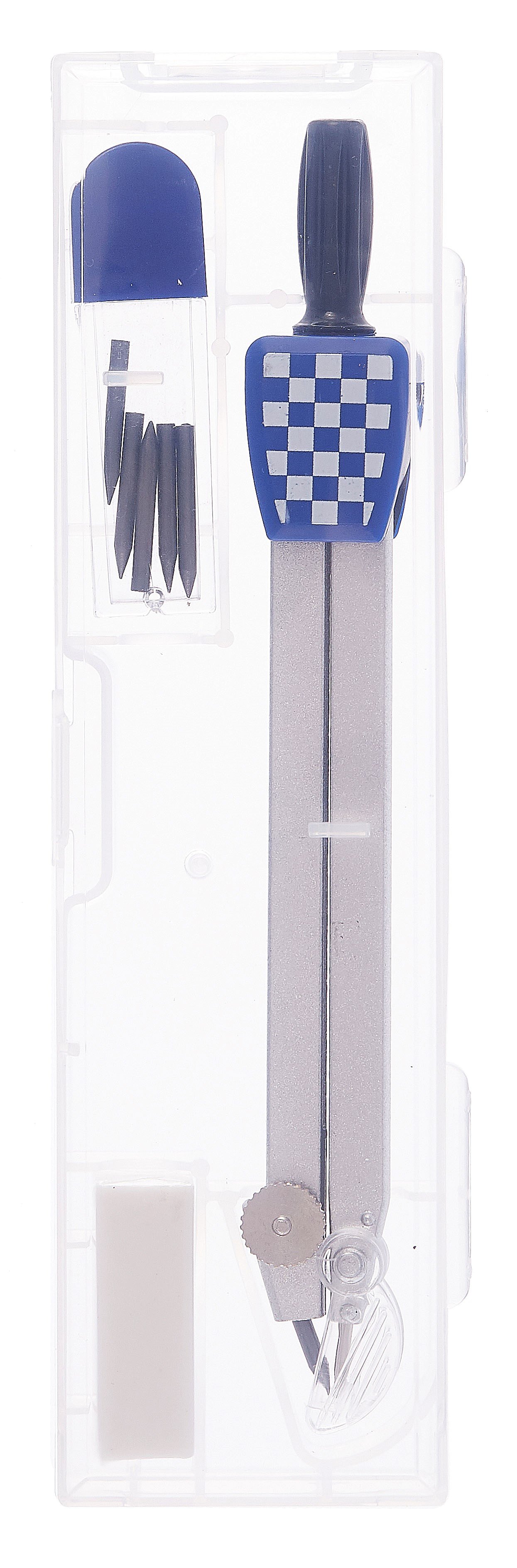 Циркуль школьный запасной грифель ластик 349₽