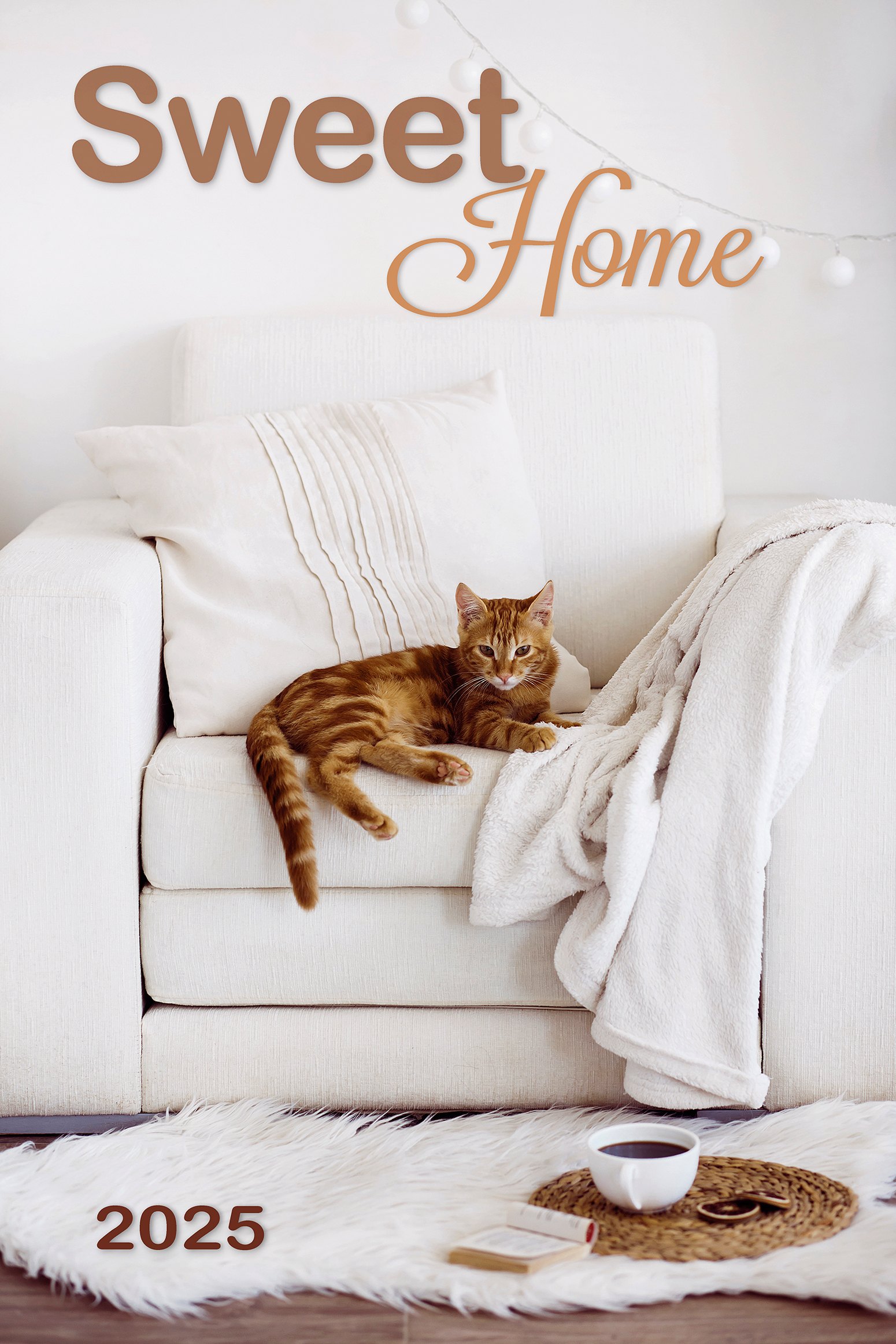 

Календарь 2025г 370*560 "Sweet Home (Милый дом)" настенный, на спирали