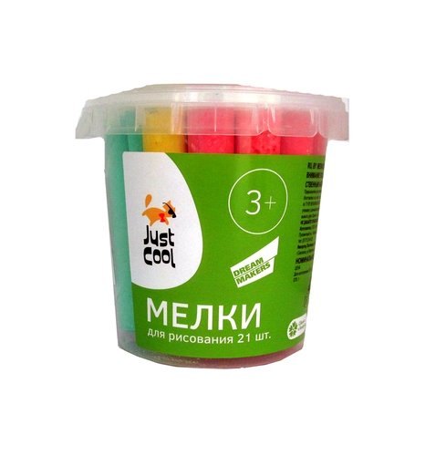 

Набор для творчества DREAM MAKERS JUST COOL Мелки для рисования 21 шт. ML 21