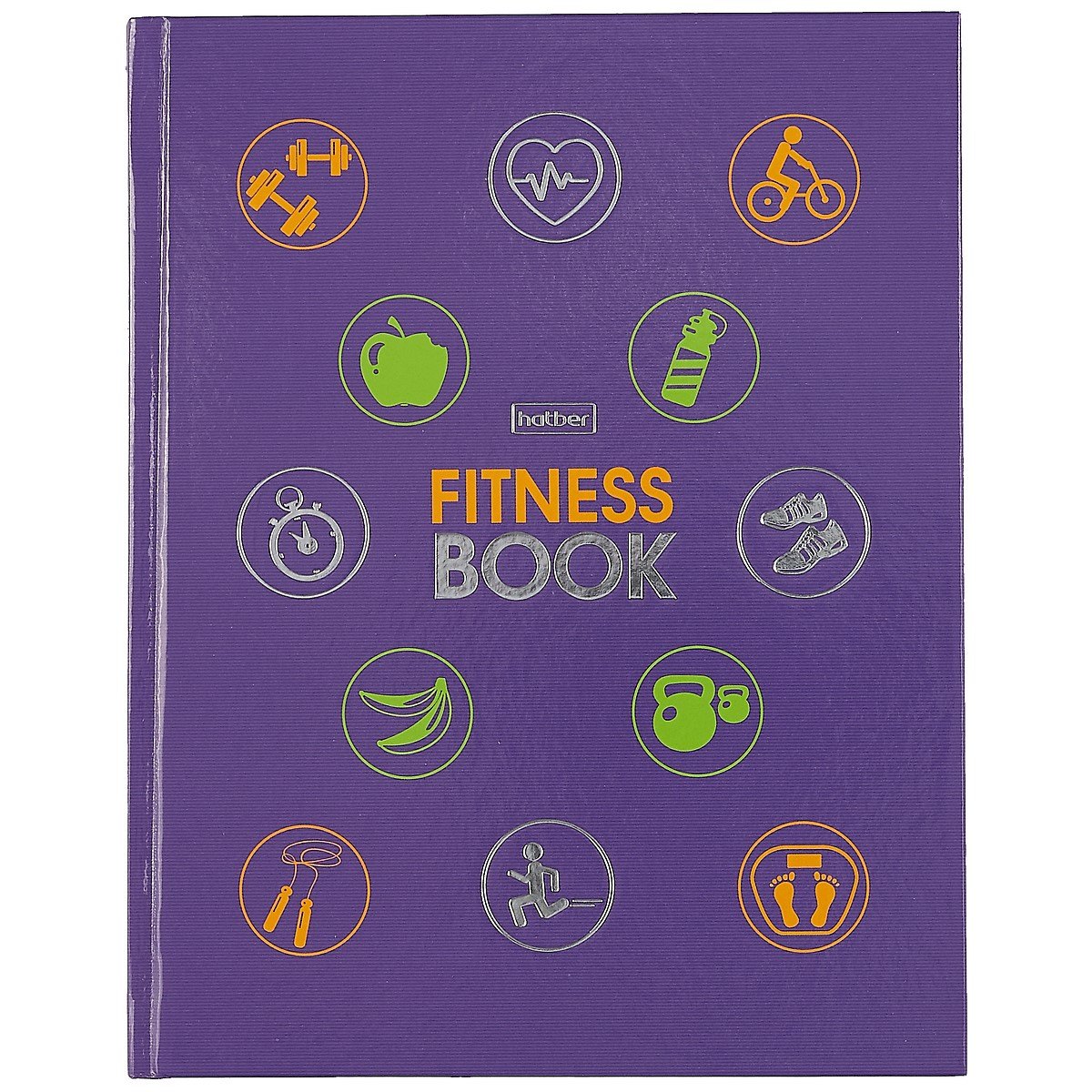 

Фитнес Дневник А5 96л "Спорт как стиль жизни" оригинал.блок, справ.информация,