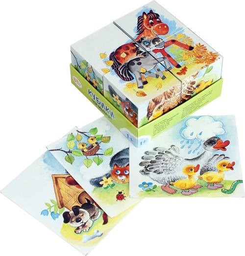 

Step puzzle 4 кубика Baby step Чей малыш 87330