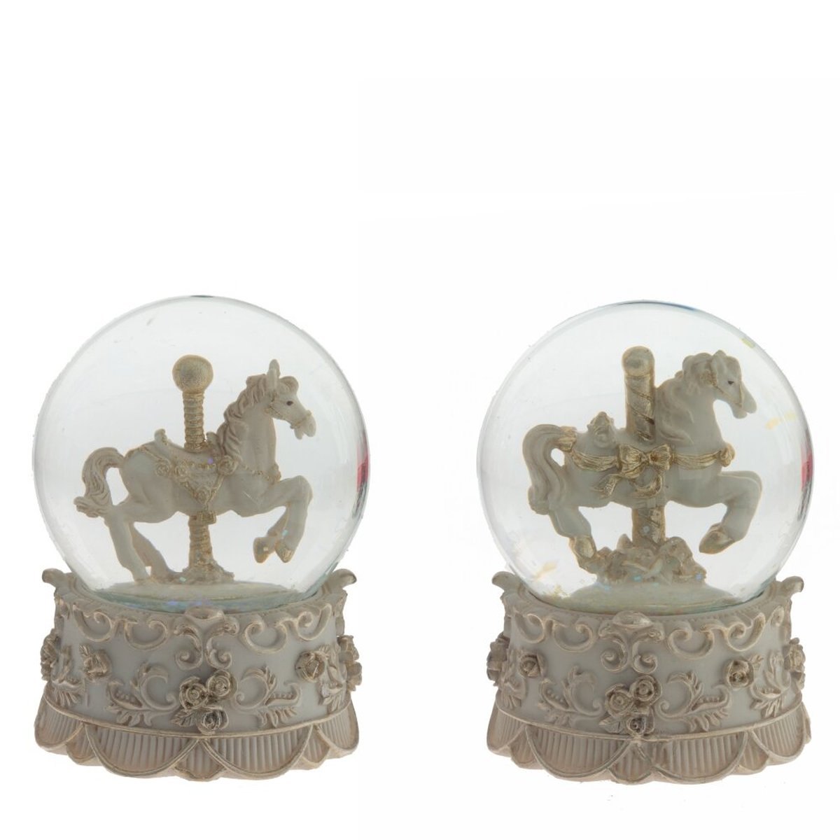 Фигурка декоративная в стеклянном шаре Лошадка 2 варианта 65см 812433 969₽