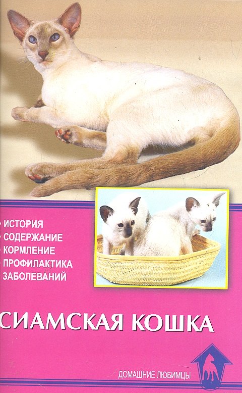 

Сиамская кошка. История. Содержание. Кормление. Профилактика заболеваний