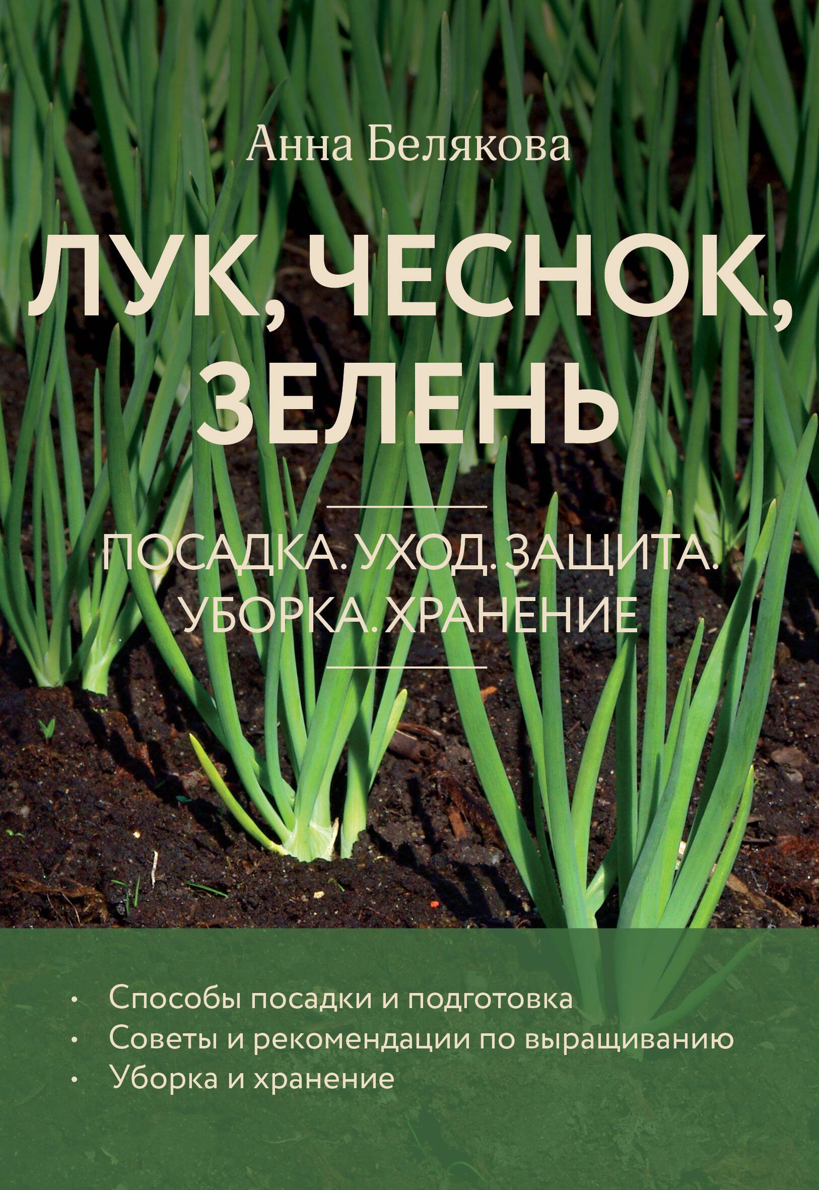 

Лук, чеснок, зелень. Посадка. Уход. Защита. Уборка. Хранение (новое оформление)