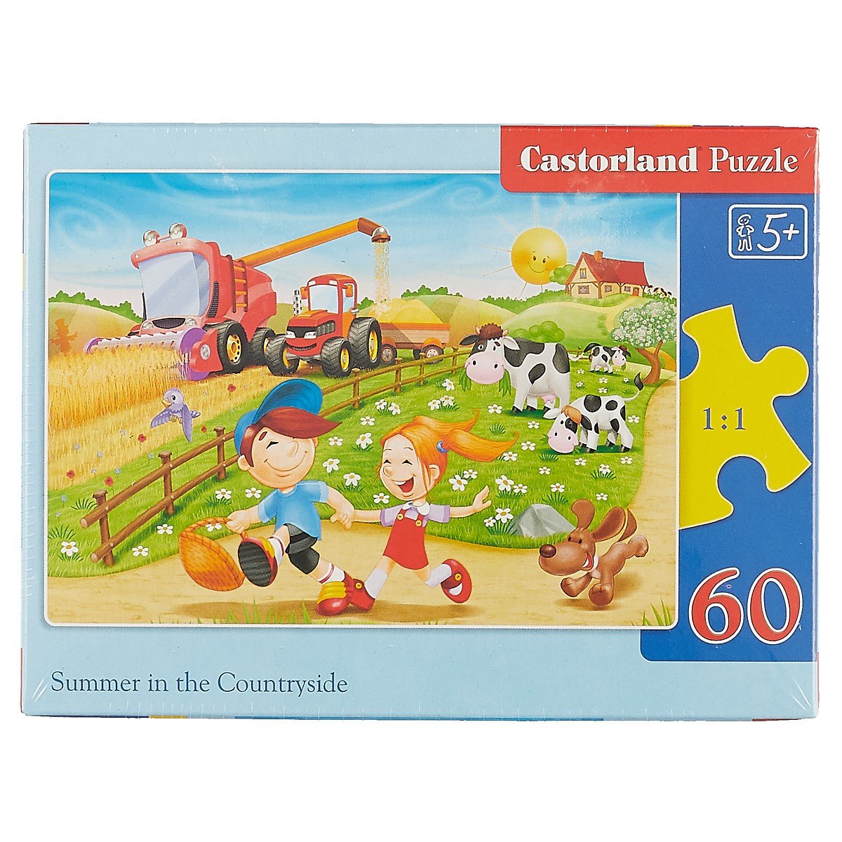 

Пазл Castorland MIDI Лето в деревне 60эл, 32*23см В-06878