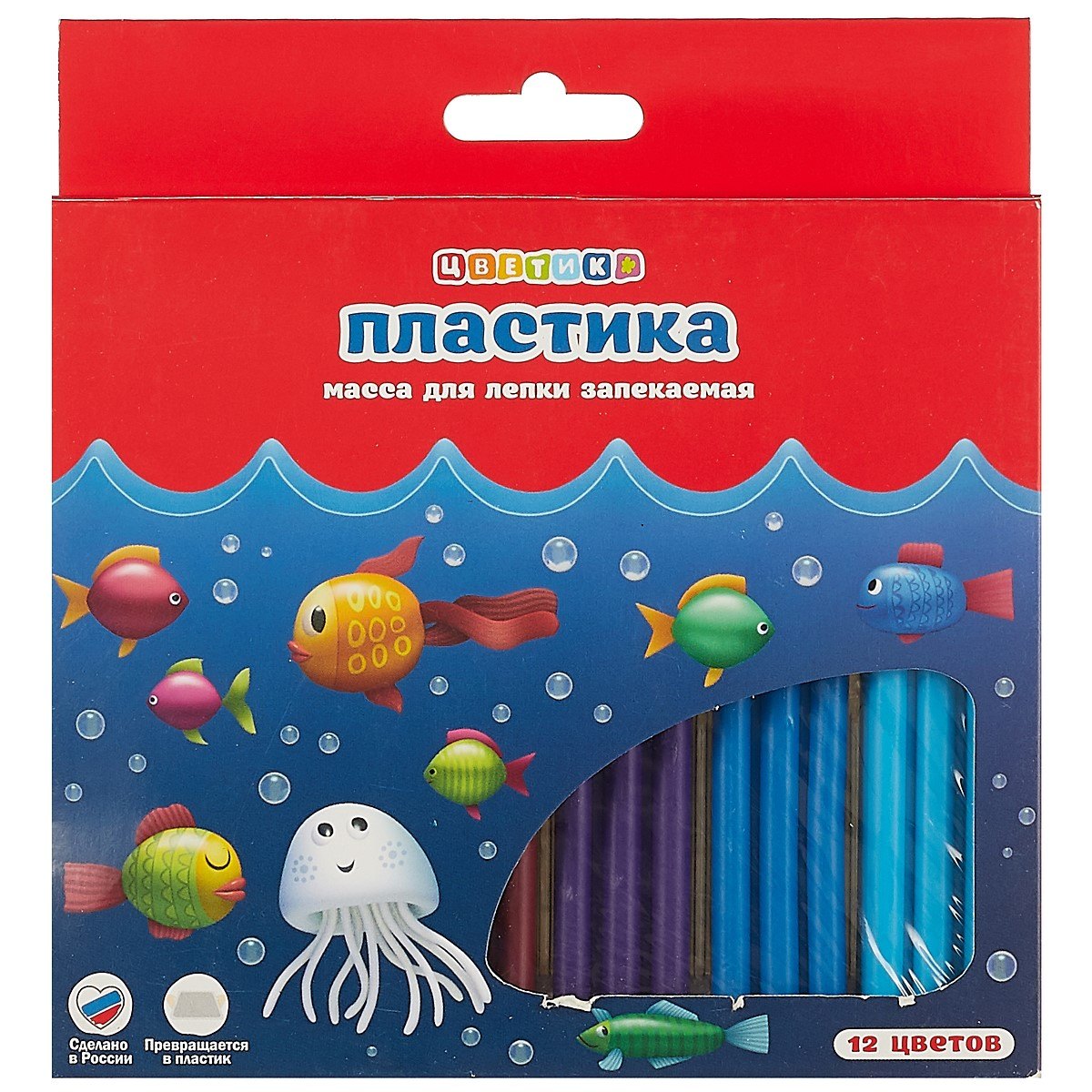 

Пластика «Цветик», 12 цветов