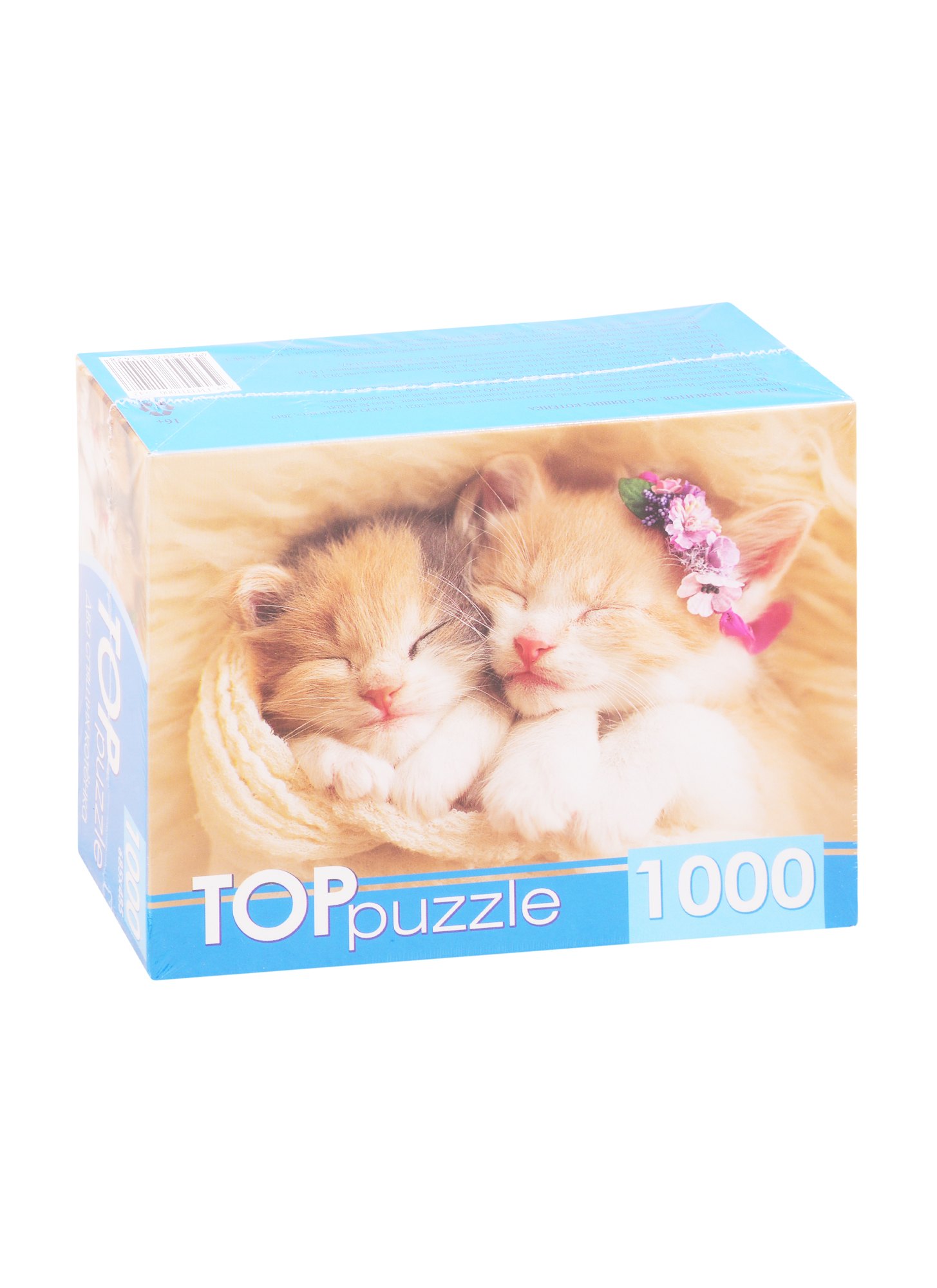 

Пазл Два спящих котенка TOPpuzzle 1000 элементов ГИТП1000-2142