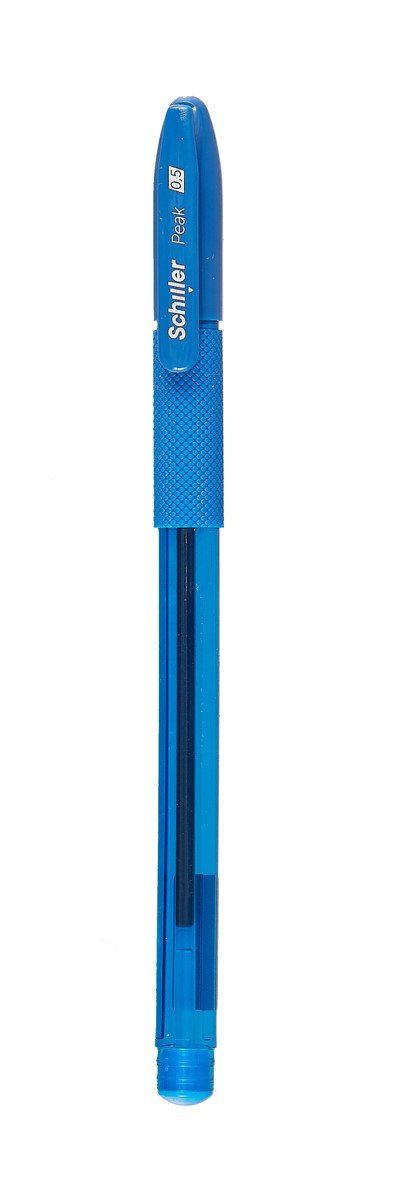 

Ручка шариковая Schiller, Peak, синяя 0,5 мм