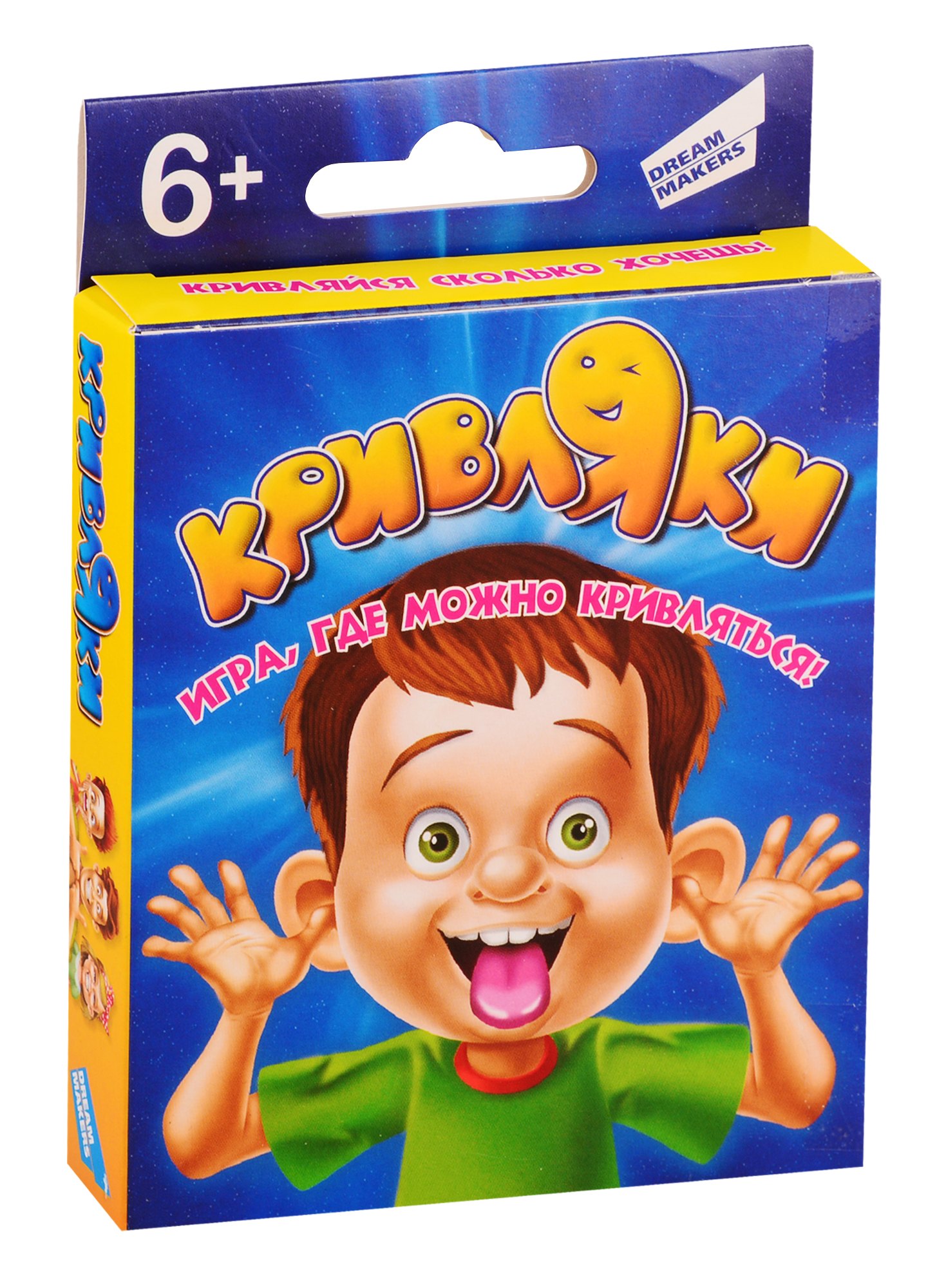

Игра детская настольная DREAM MAKERS Кривляки + 2006H