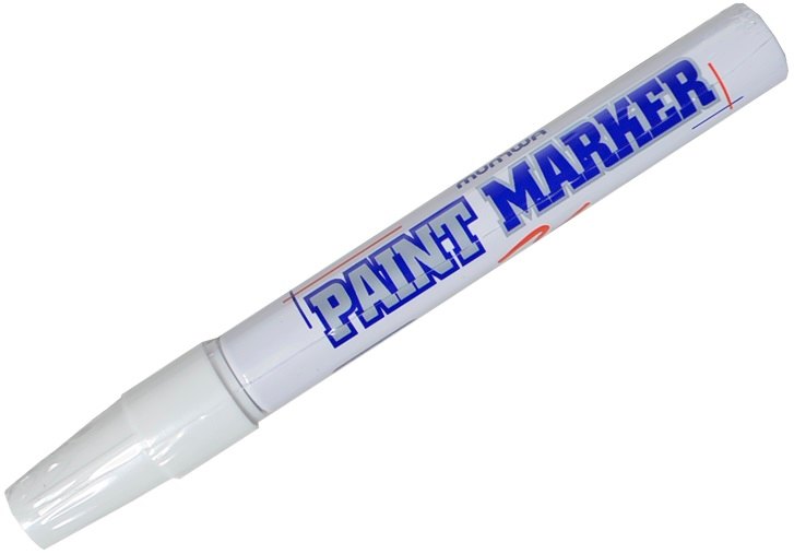 

Маркер-краска MunHwa, White, белый 4 мм